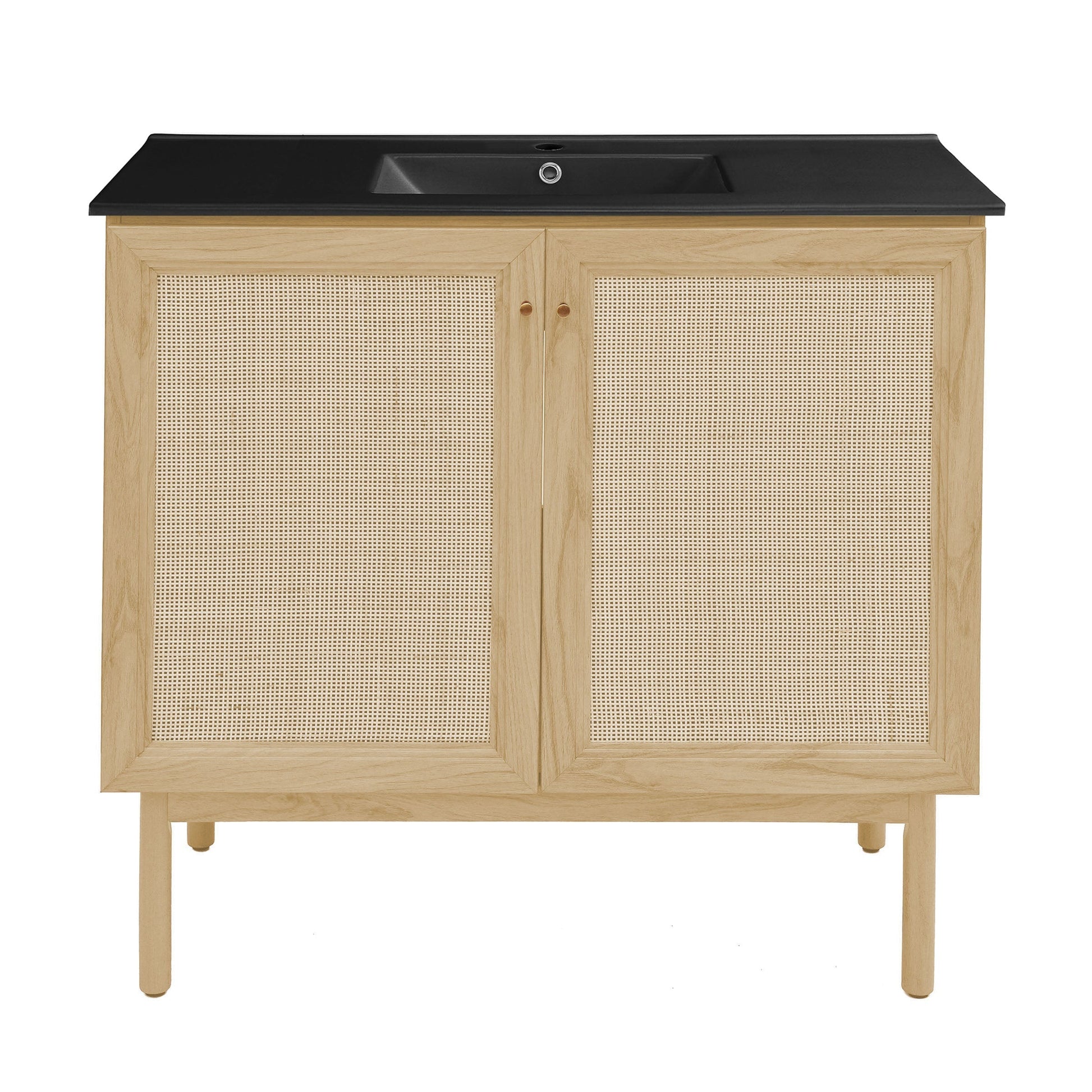 Natural Oak / Black / 1-Hole