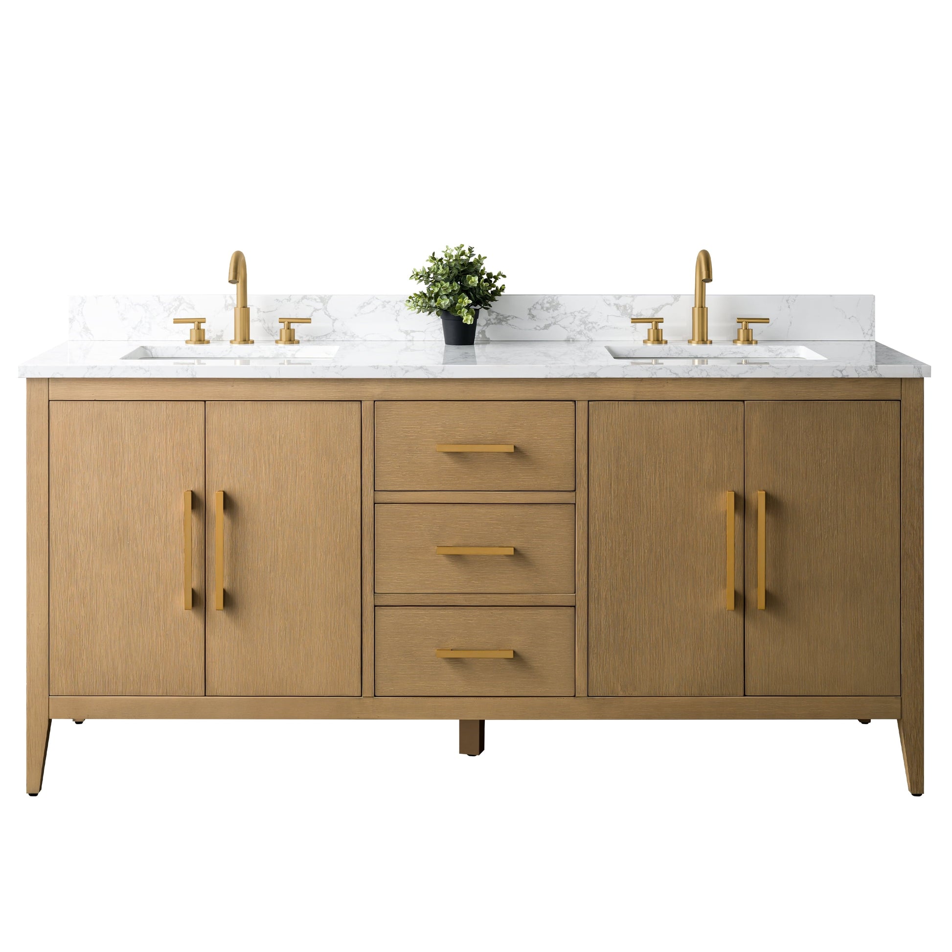 Natural Oak / Golden Brushed
