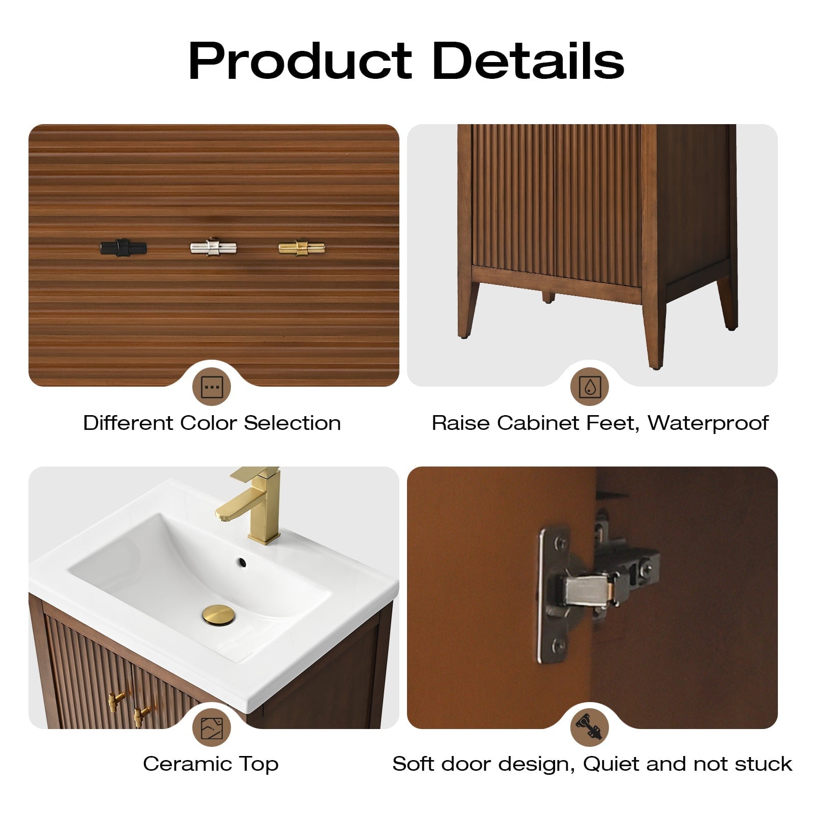 Linear Walnut / Matte Black