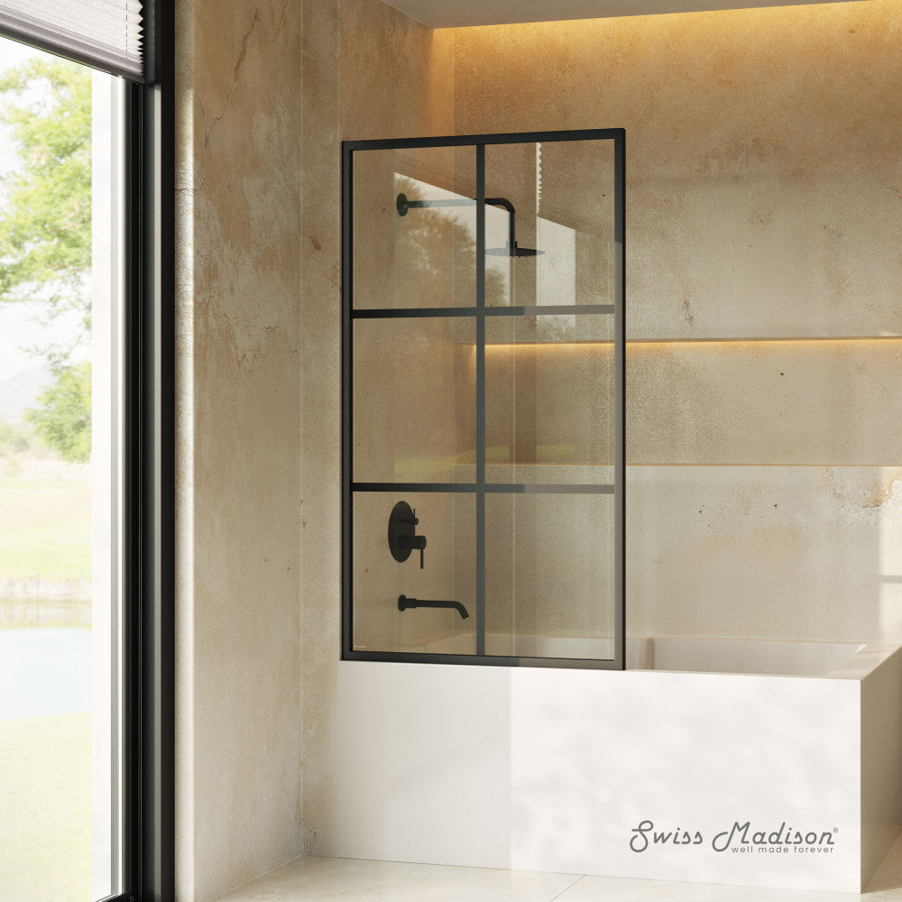 Matte Black / Tub Door