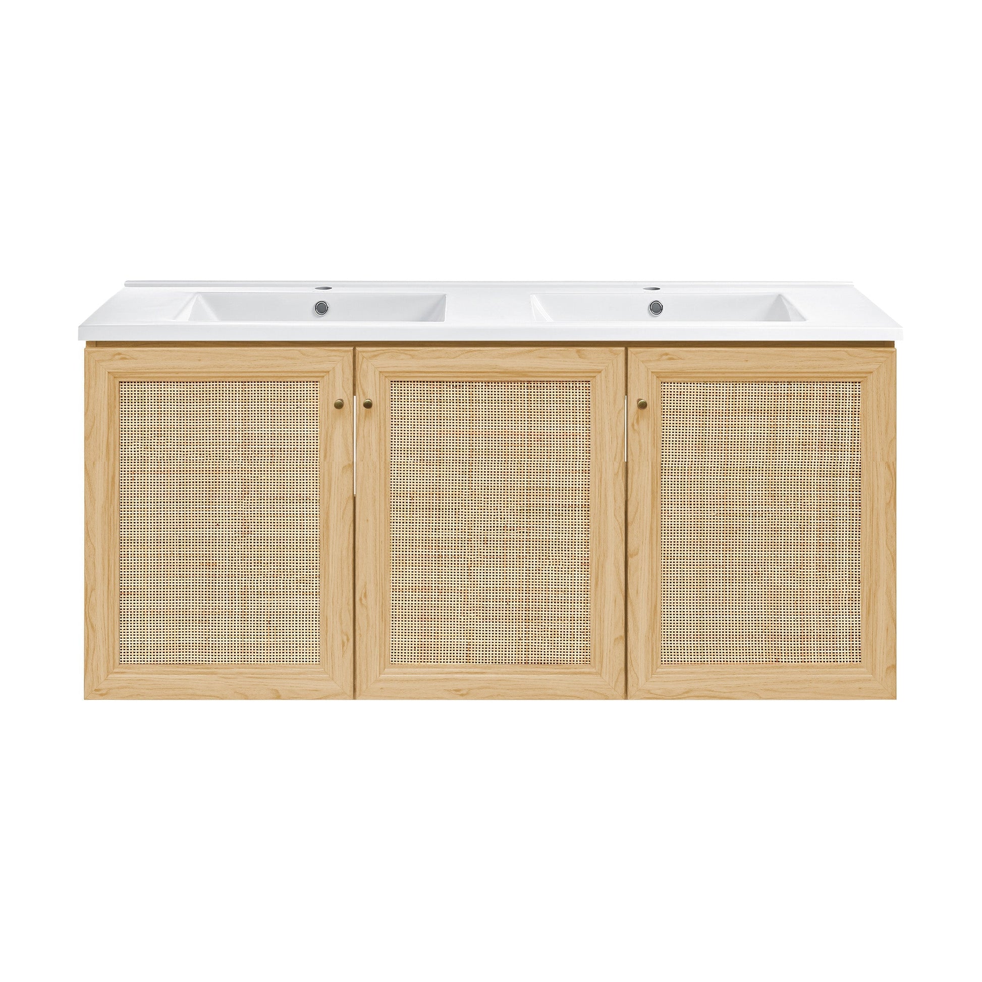 Natural Oak / White / 1-Hole