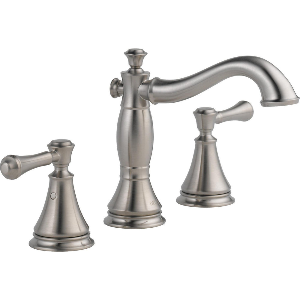 Delta Cassidy Two Handle Widespread Bathroom Faucet