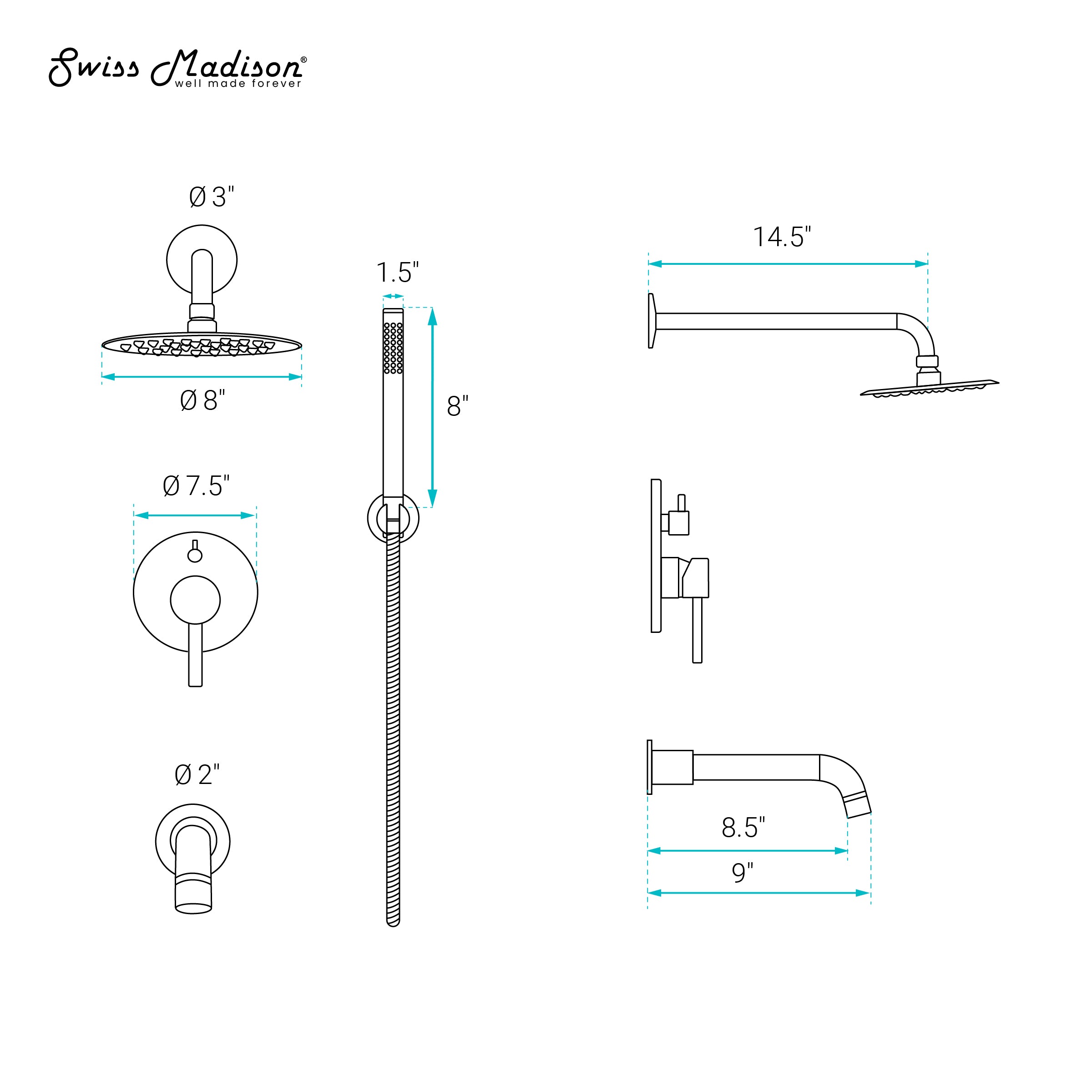Matte Black / With Tub Filler / With Tub Filler