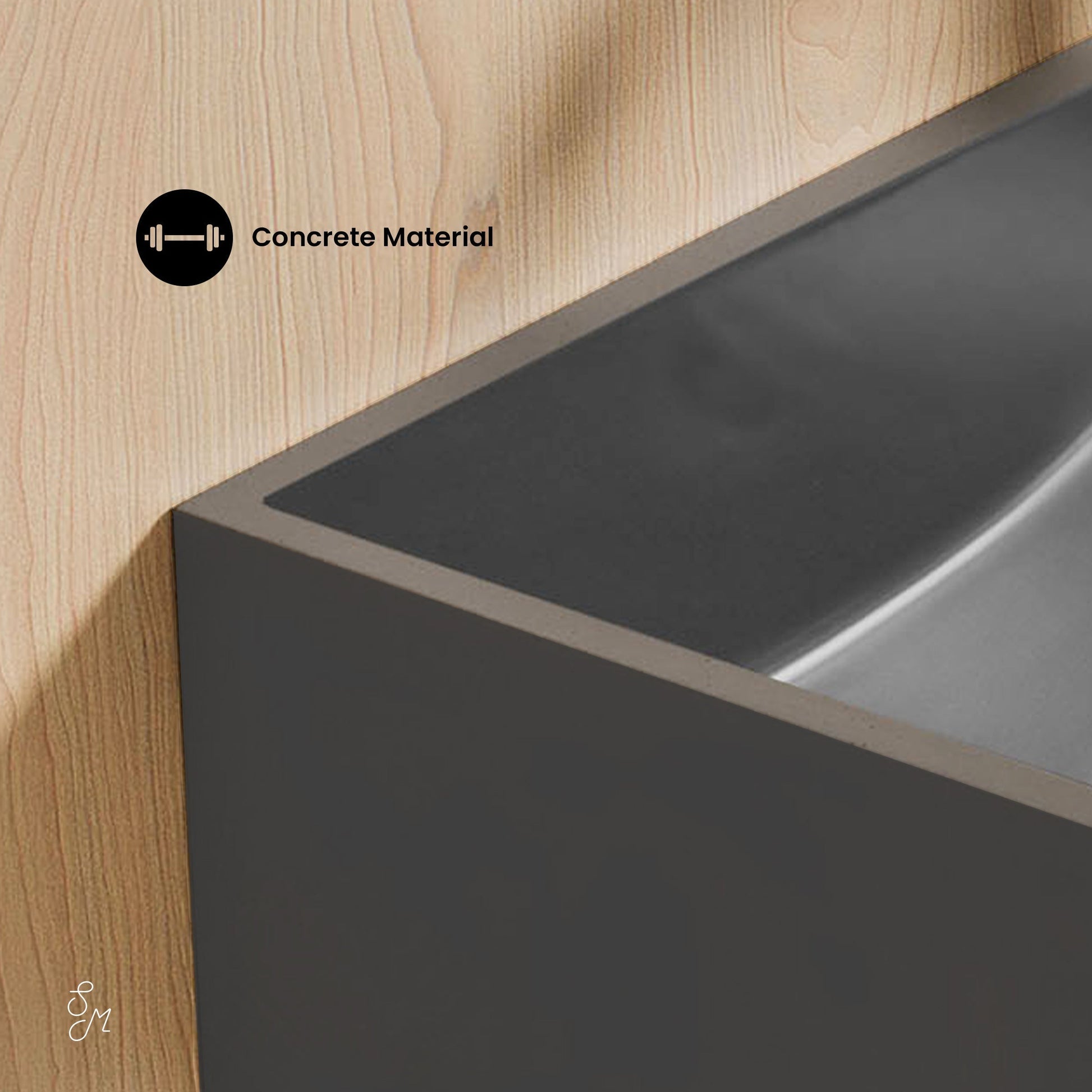 Matte Dark Gray / Right