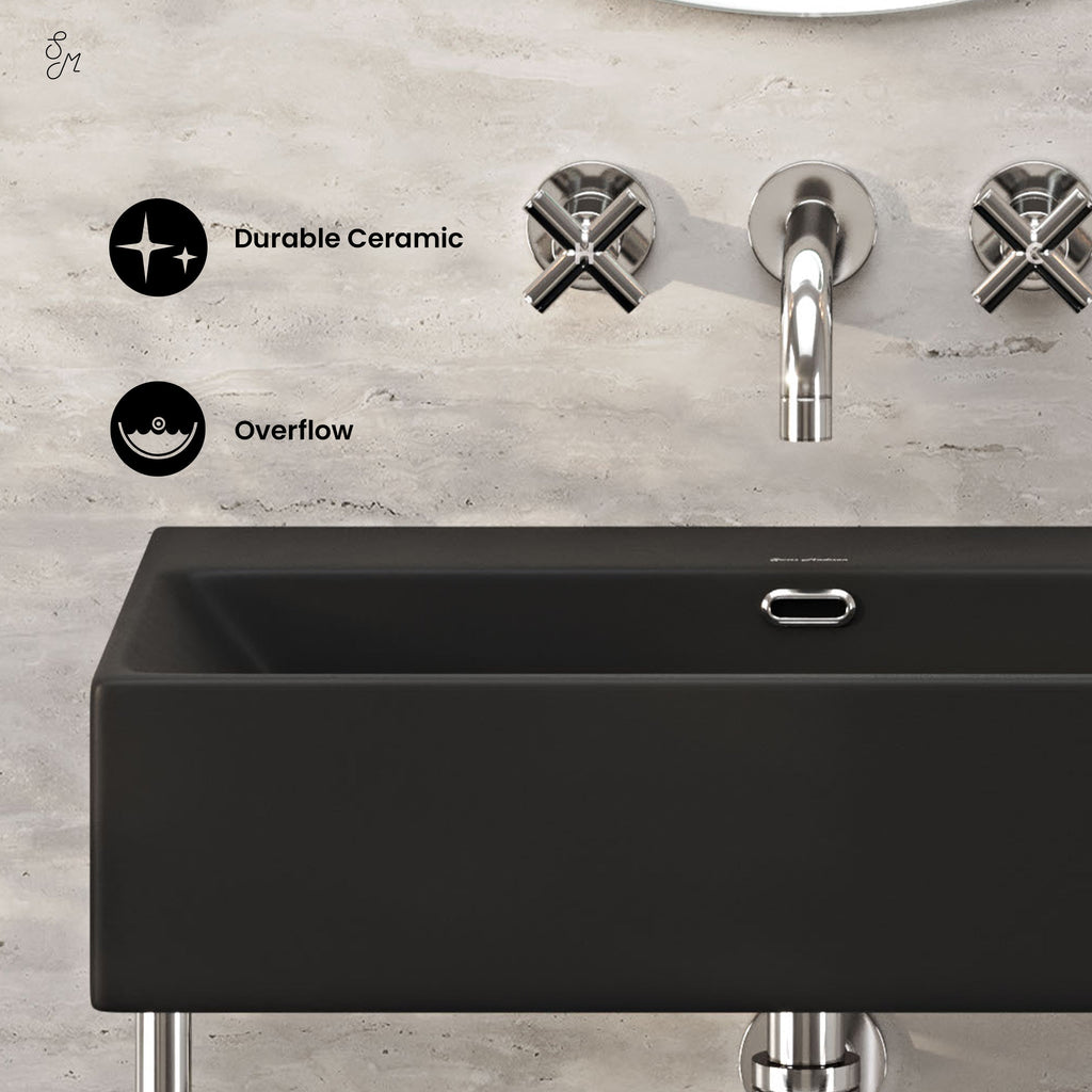 Polished Chrome / Matte Black