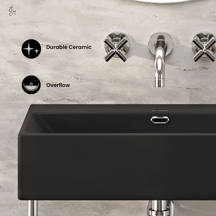 Polished Chrome / Matte Black