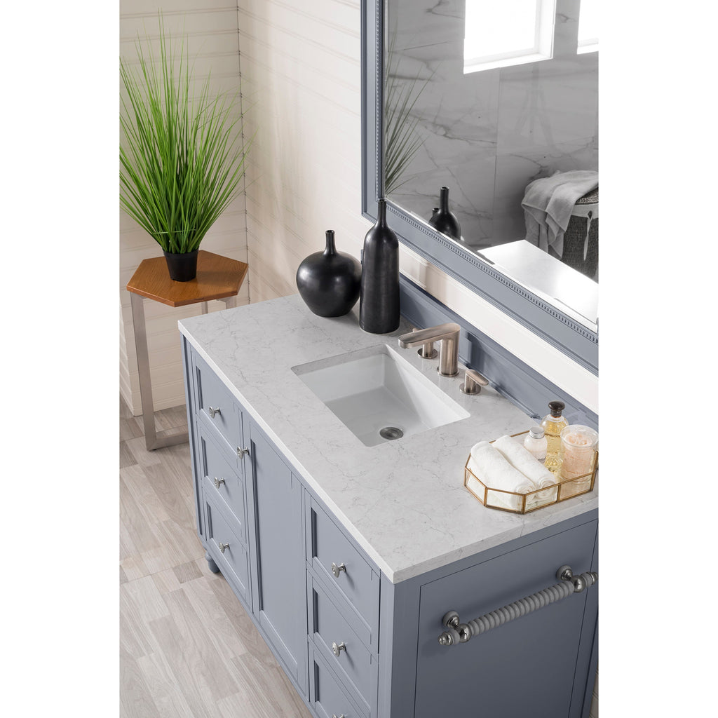Silver Gray / Eternal Jasmine Pearl - 3 Faucet Holes