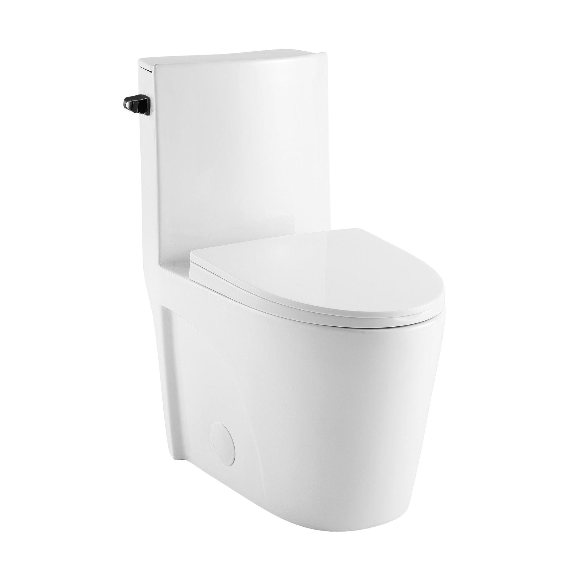 Glossy White / Single - Left / Black