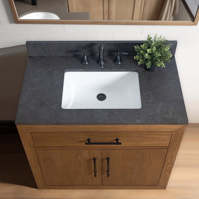 Tan / Black Limestone
