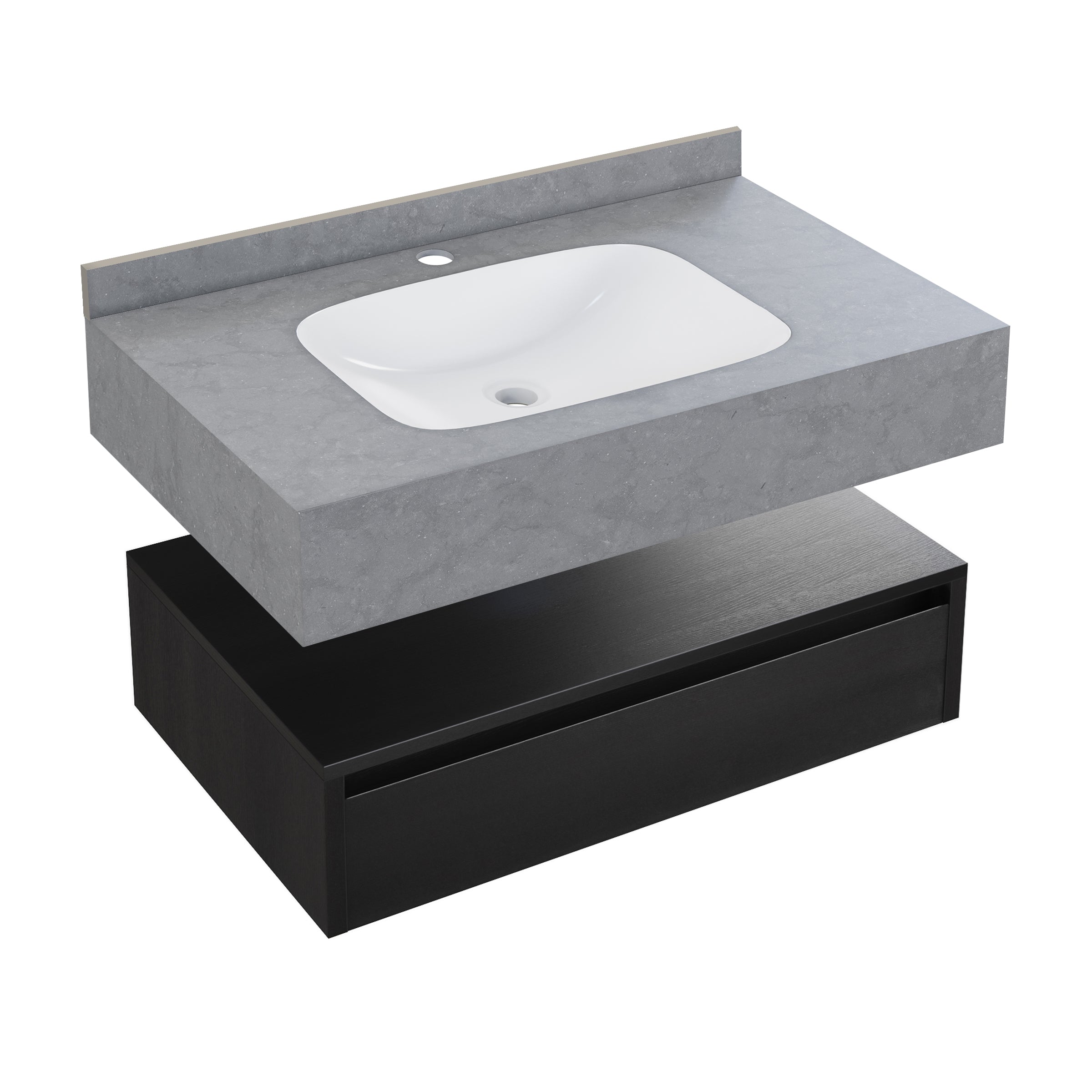 Black Oak / Charcoal Gray