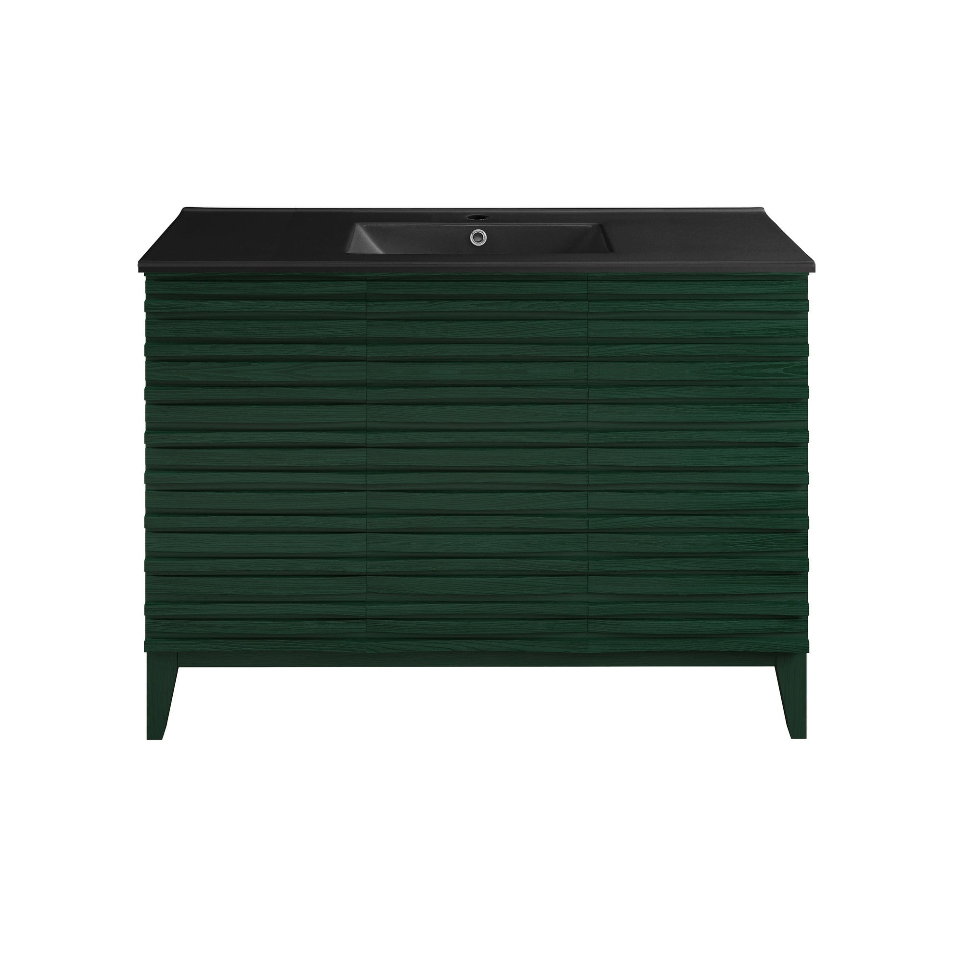 Green Oak / Matte Black / 1-Hole