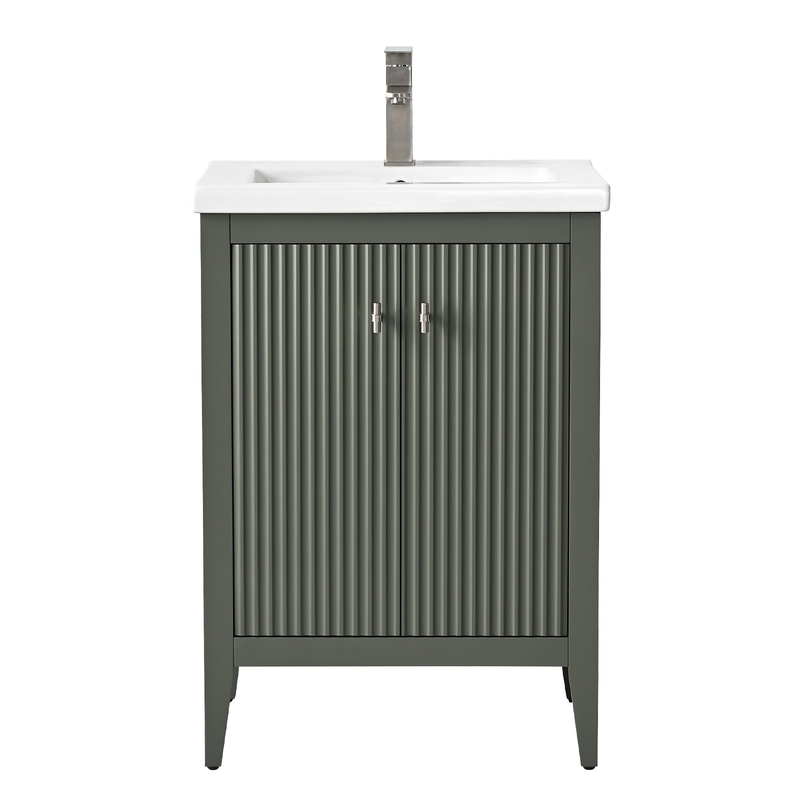 Linear Vintage Green / Brushed Nickel