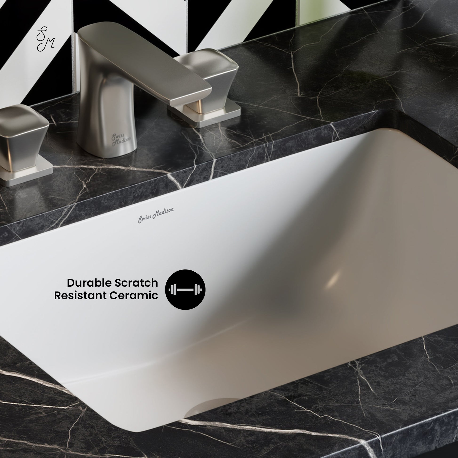 Glossy White / Rectangle
