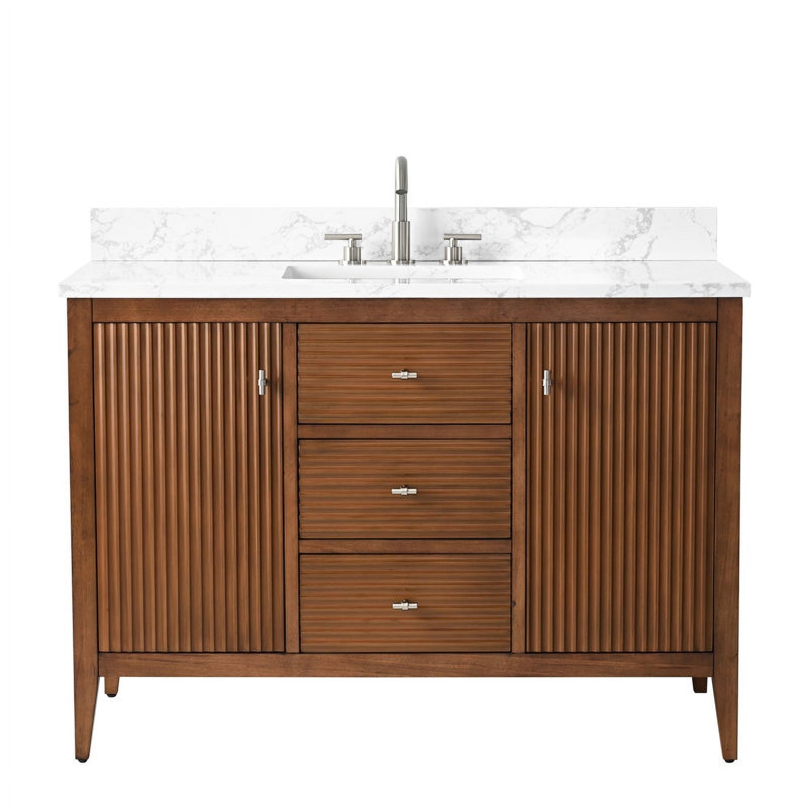 Linear Walnut / Brushed Nickel