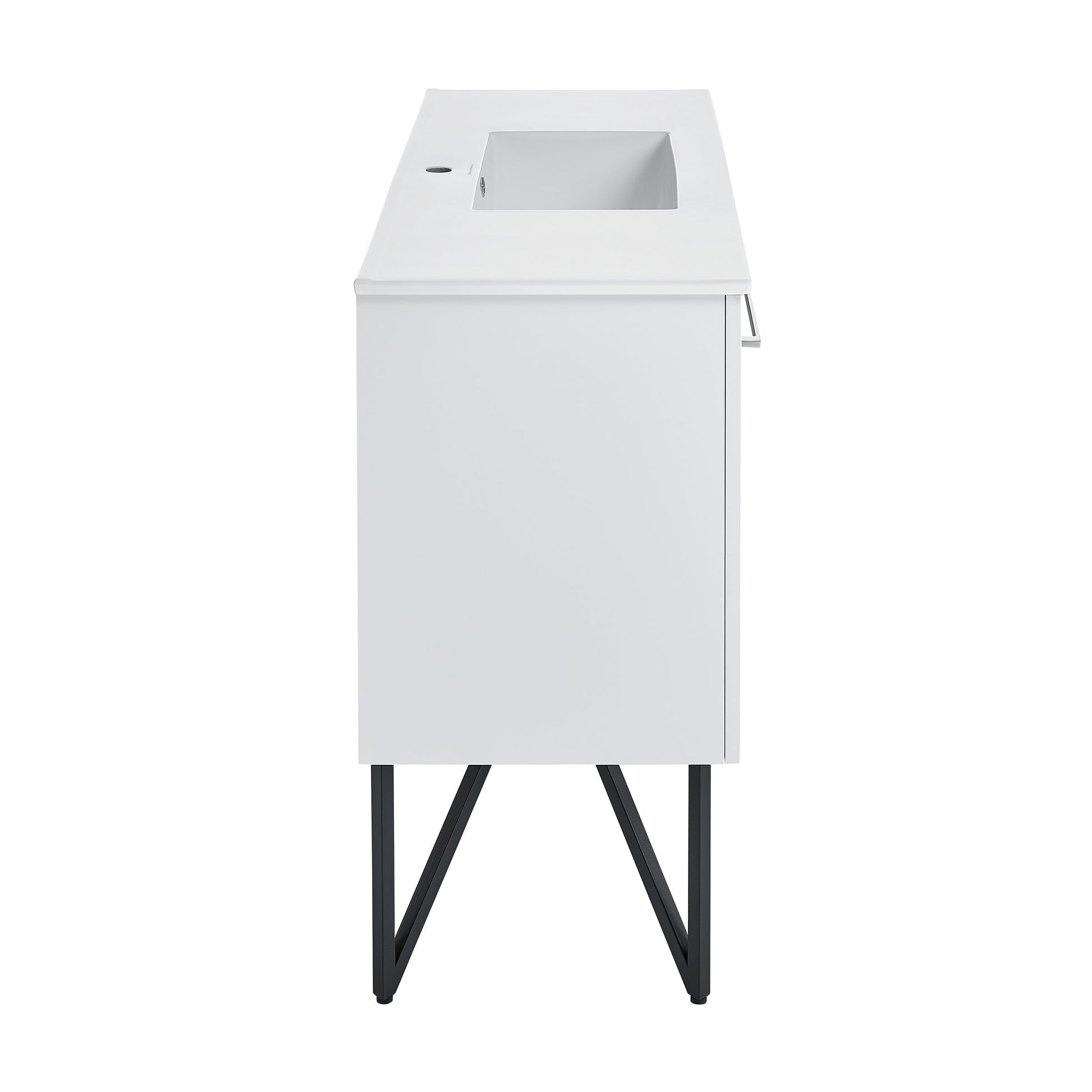 White / White / 1-Hole