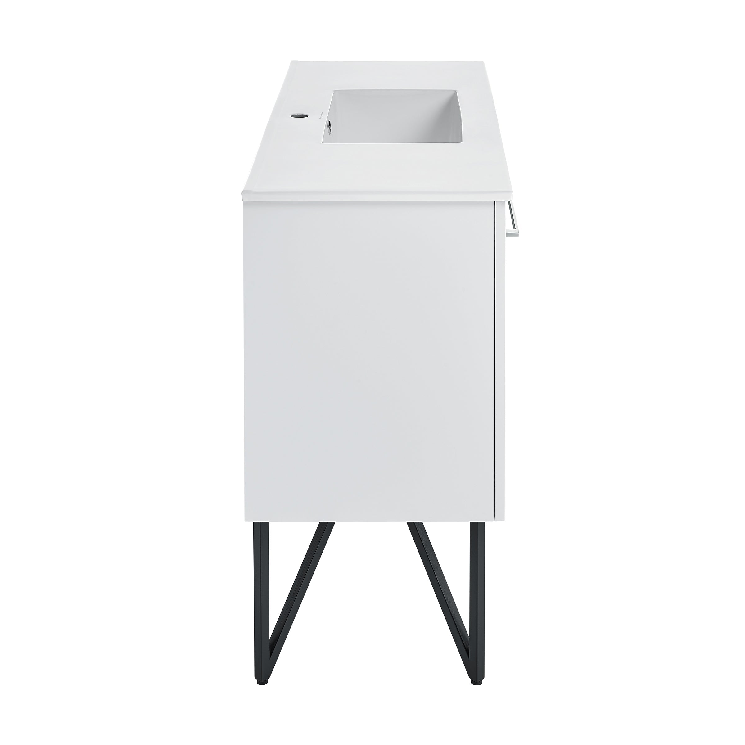 White / White / 1-Hole
