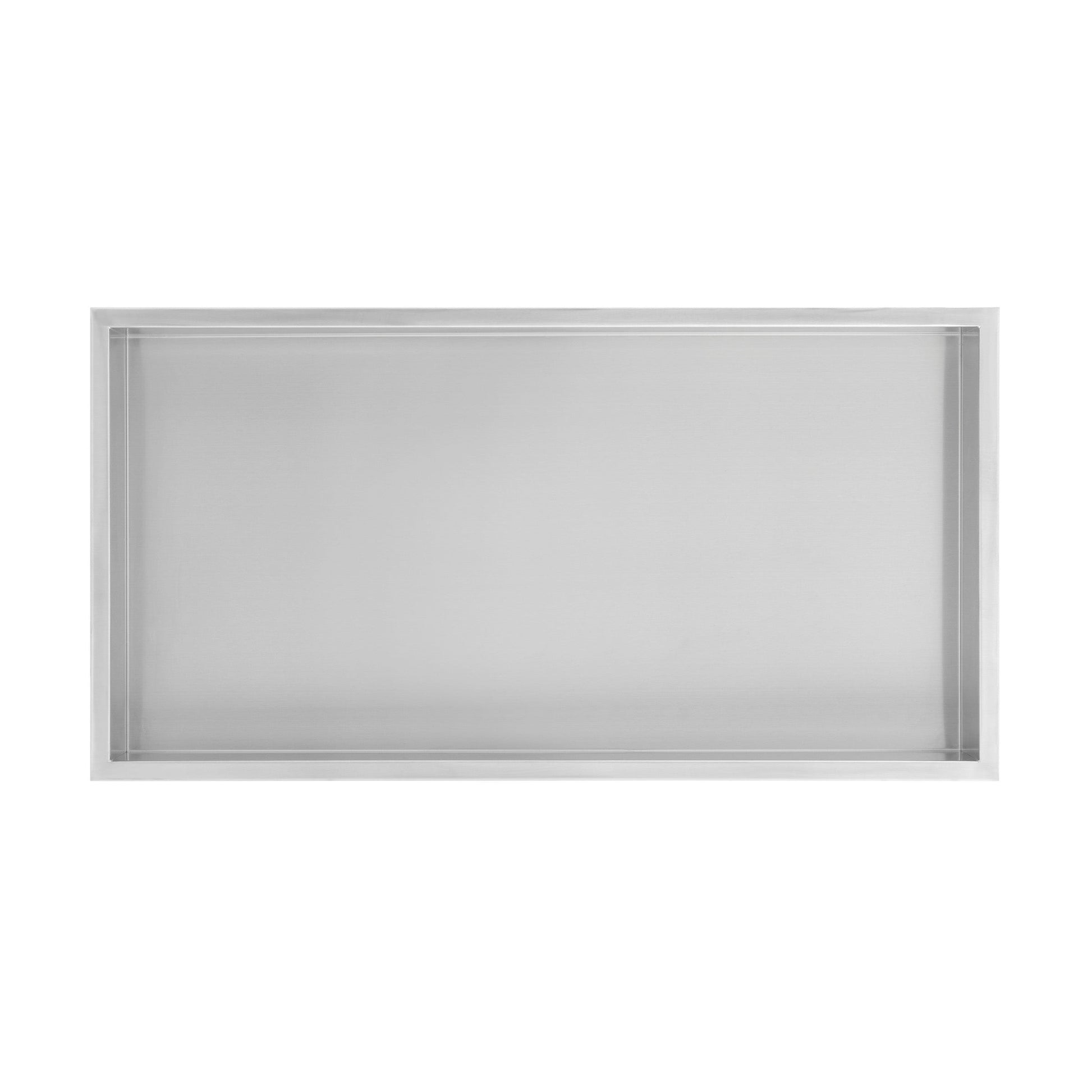 Matte Chrome / Single Shelf