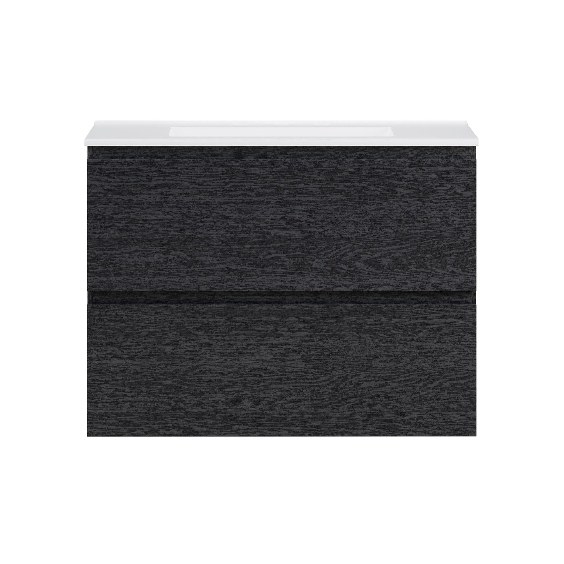 Black Oak / Glossy White / 3-Hole