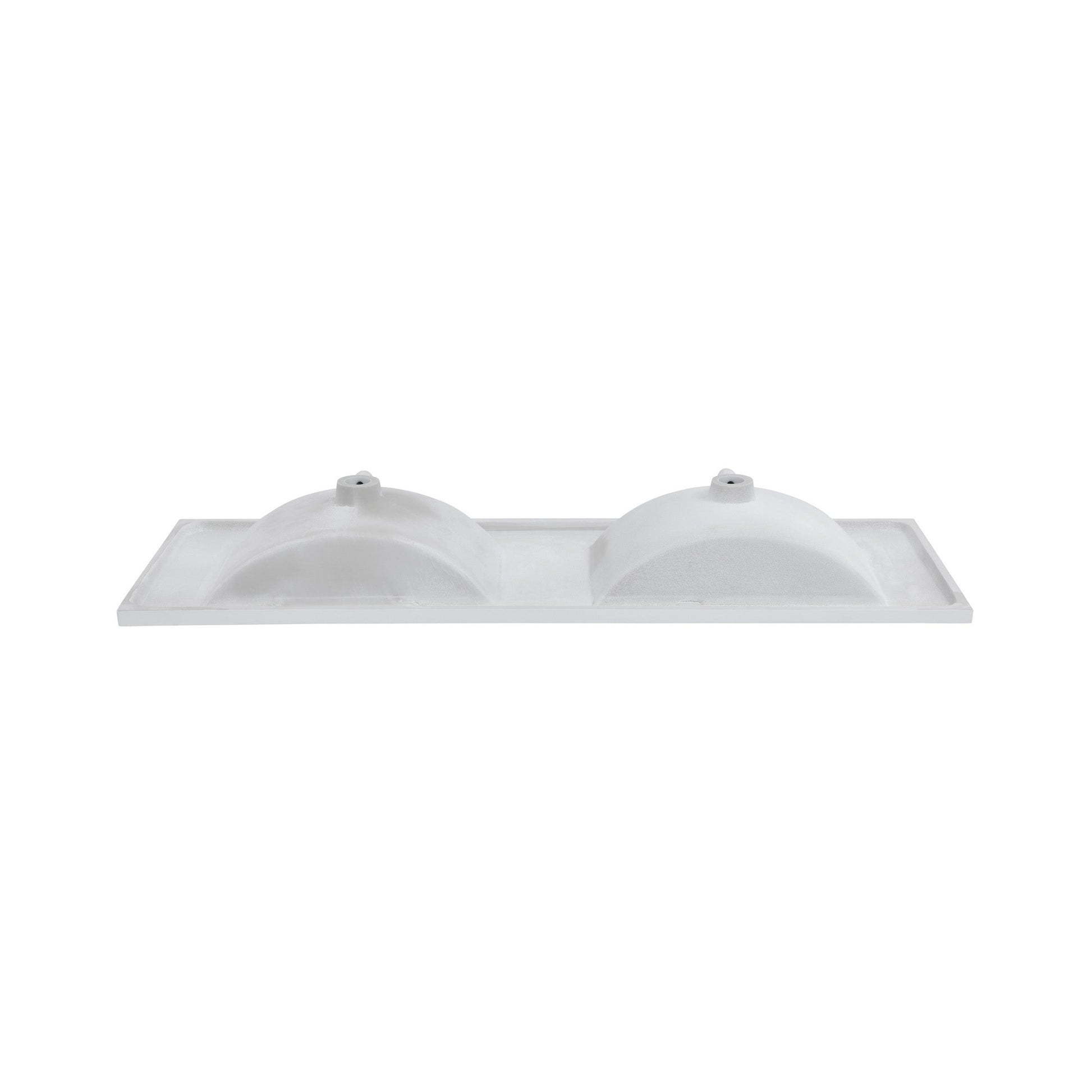 Glossy White / 3-Hole - 2 Basin