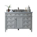 Urban Gray / Carrara White - 3 Faucet Holes