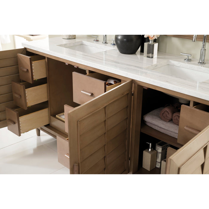 Whitewashed Walnut / Arctic Fall - 3 Faucet Holes