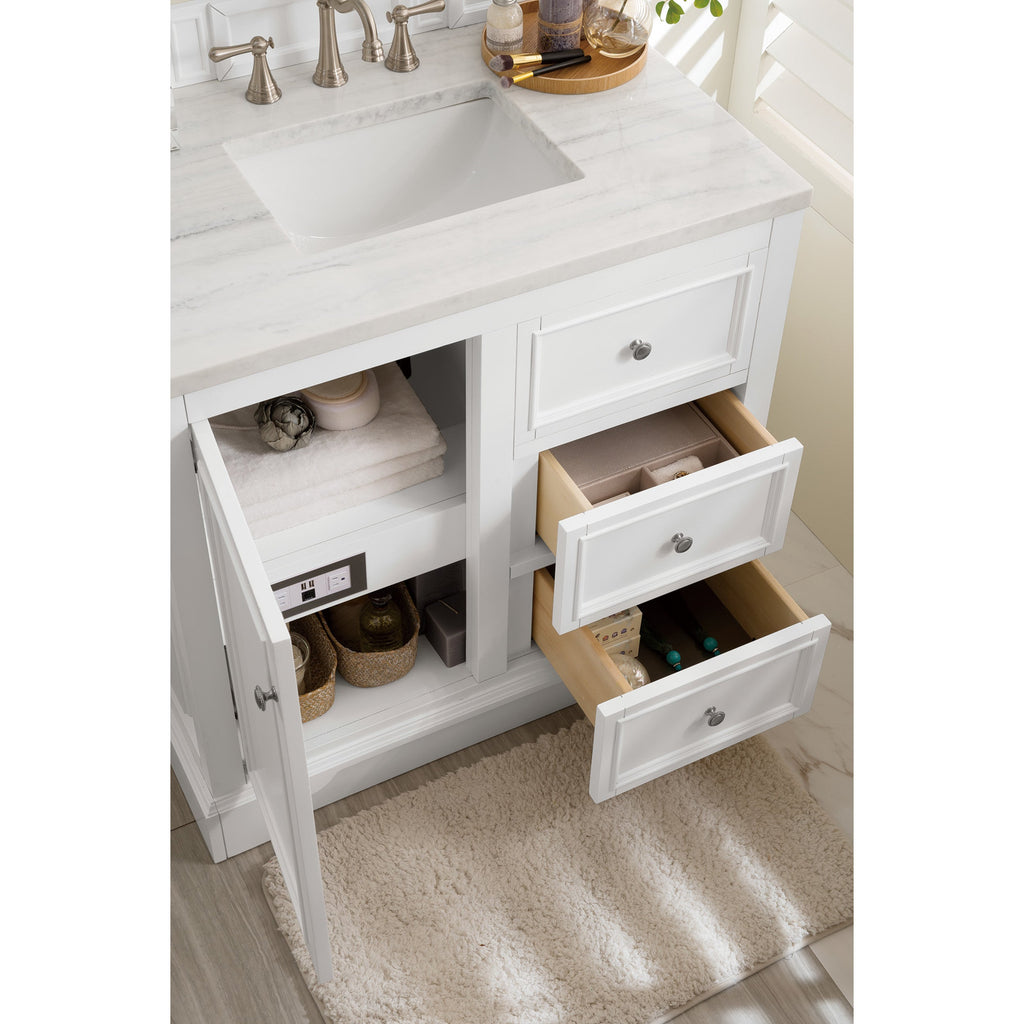 Bright White / Arctic Fall - 3 Faucet Holes