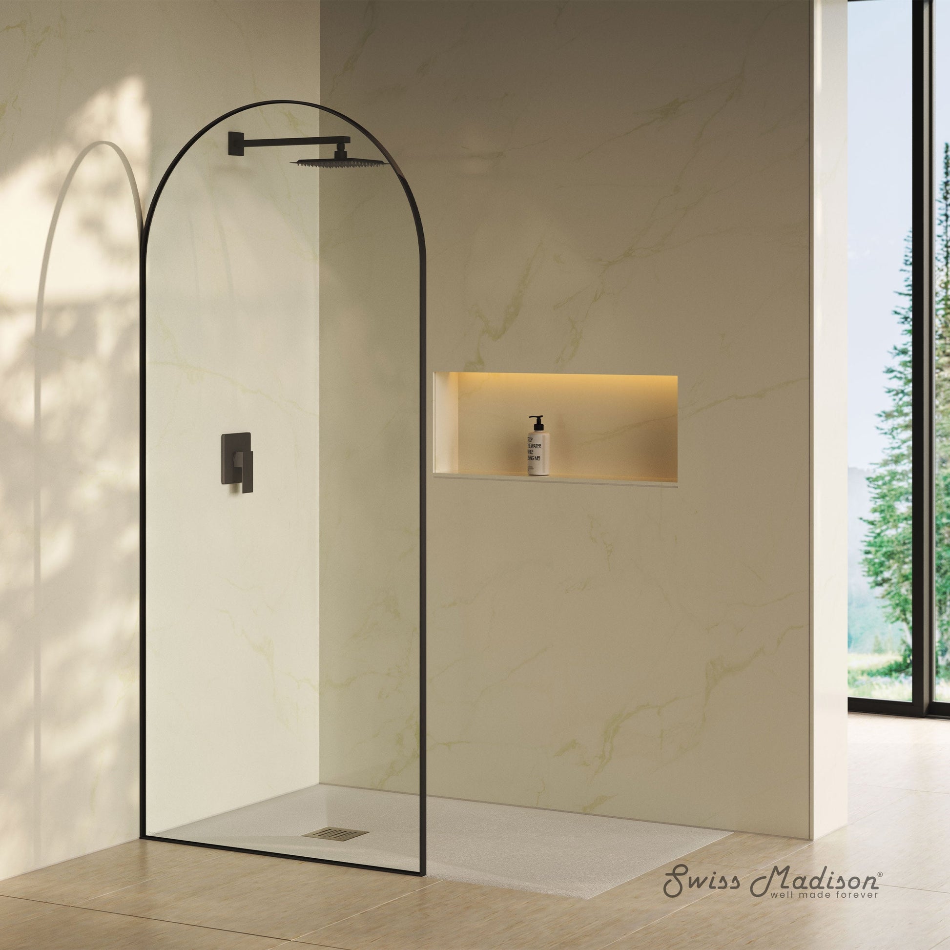 Matte Black / Shower Door