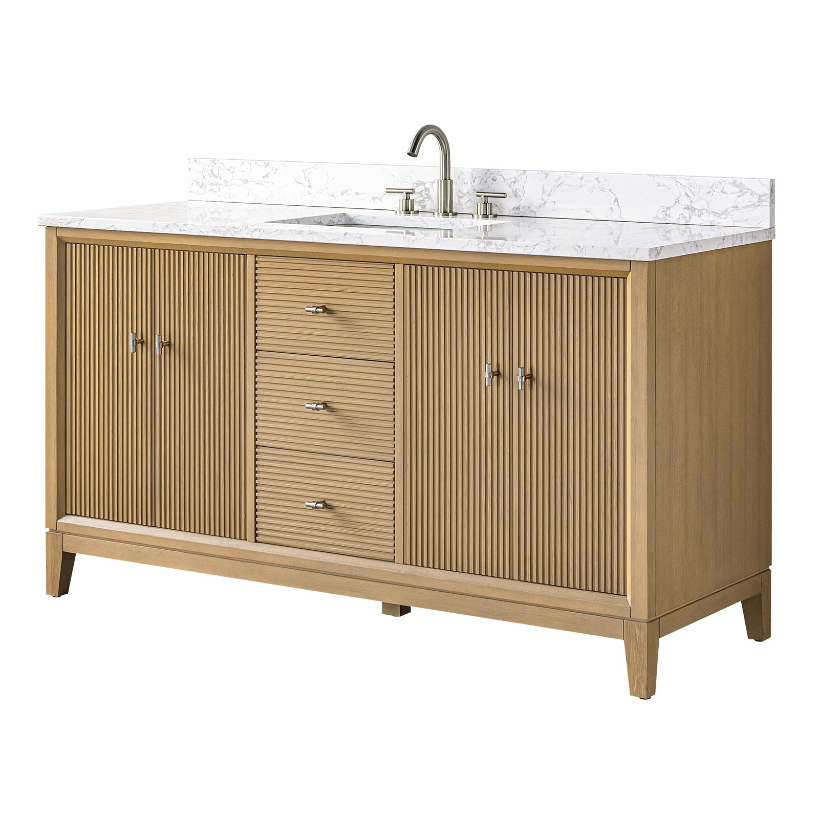 Linear Natural Oak / Brushed Nickel
