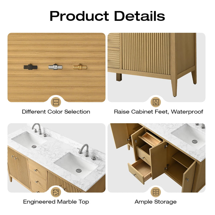 Linear Natural Oak / Matte Black
