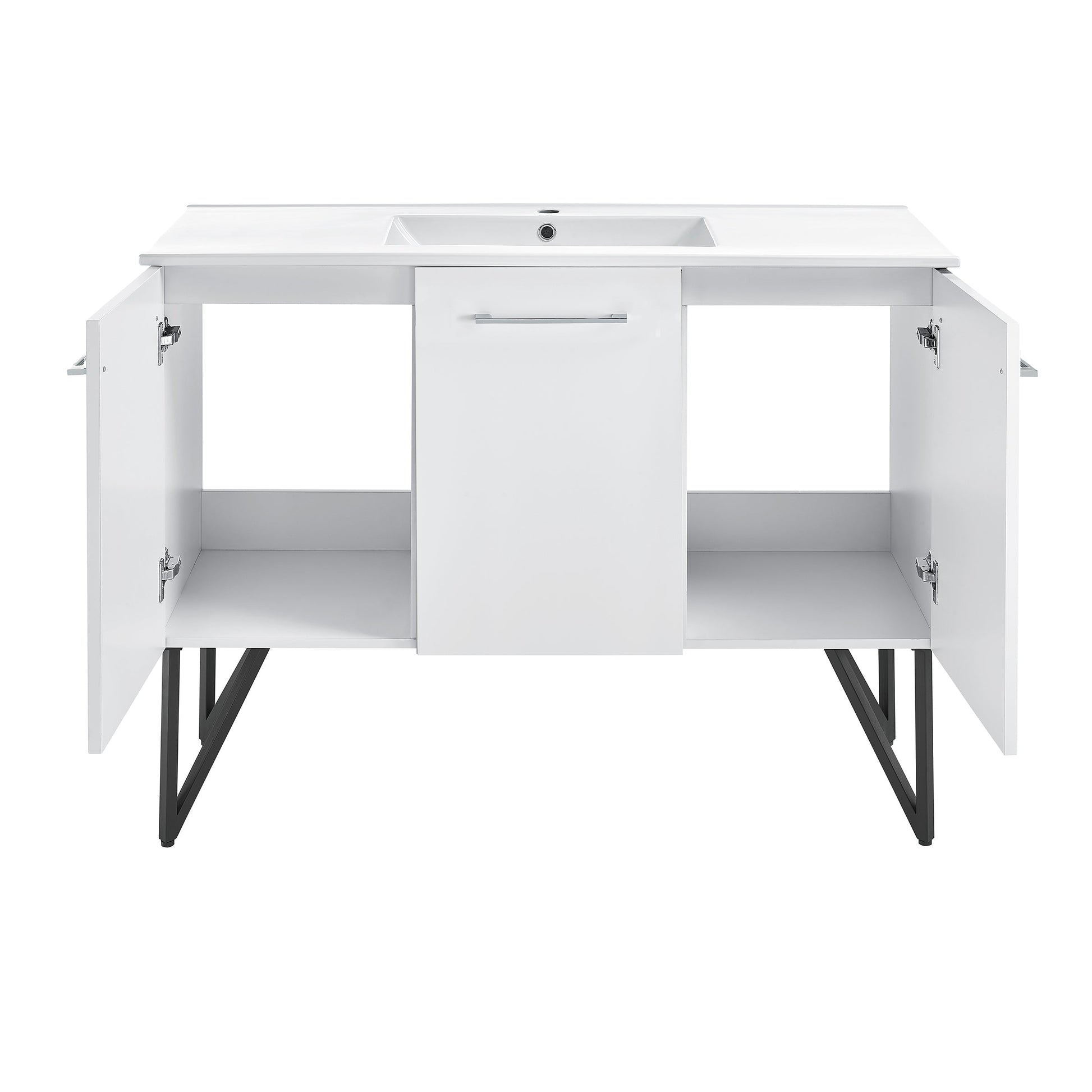 White / White / 1-Hole