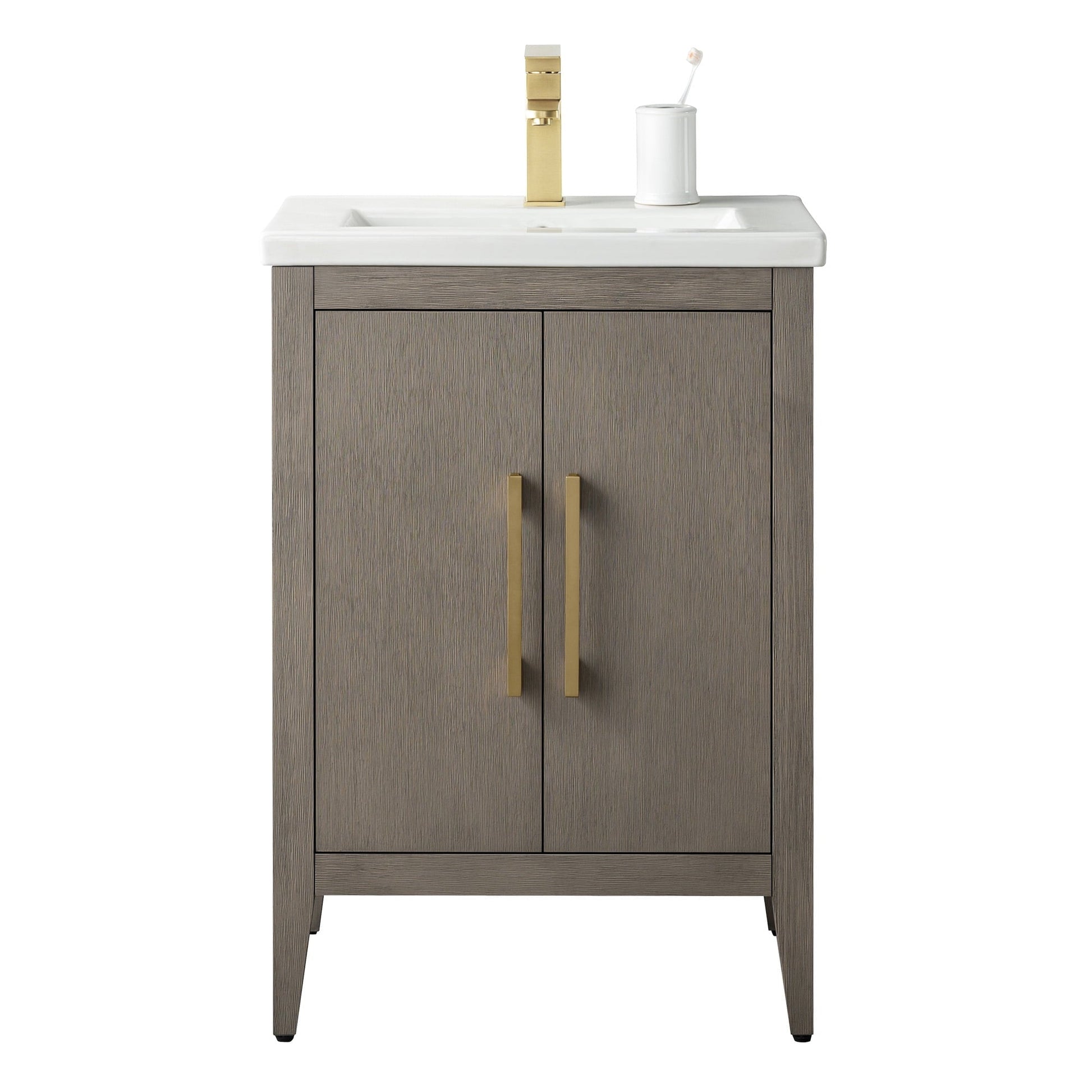 Driftwood Gray / Golden Brushed