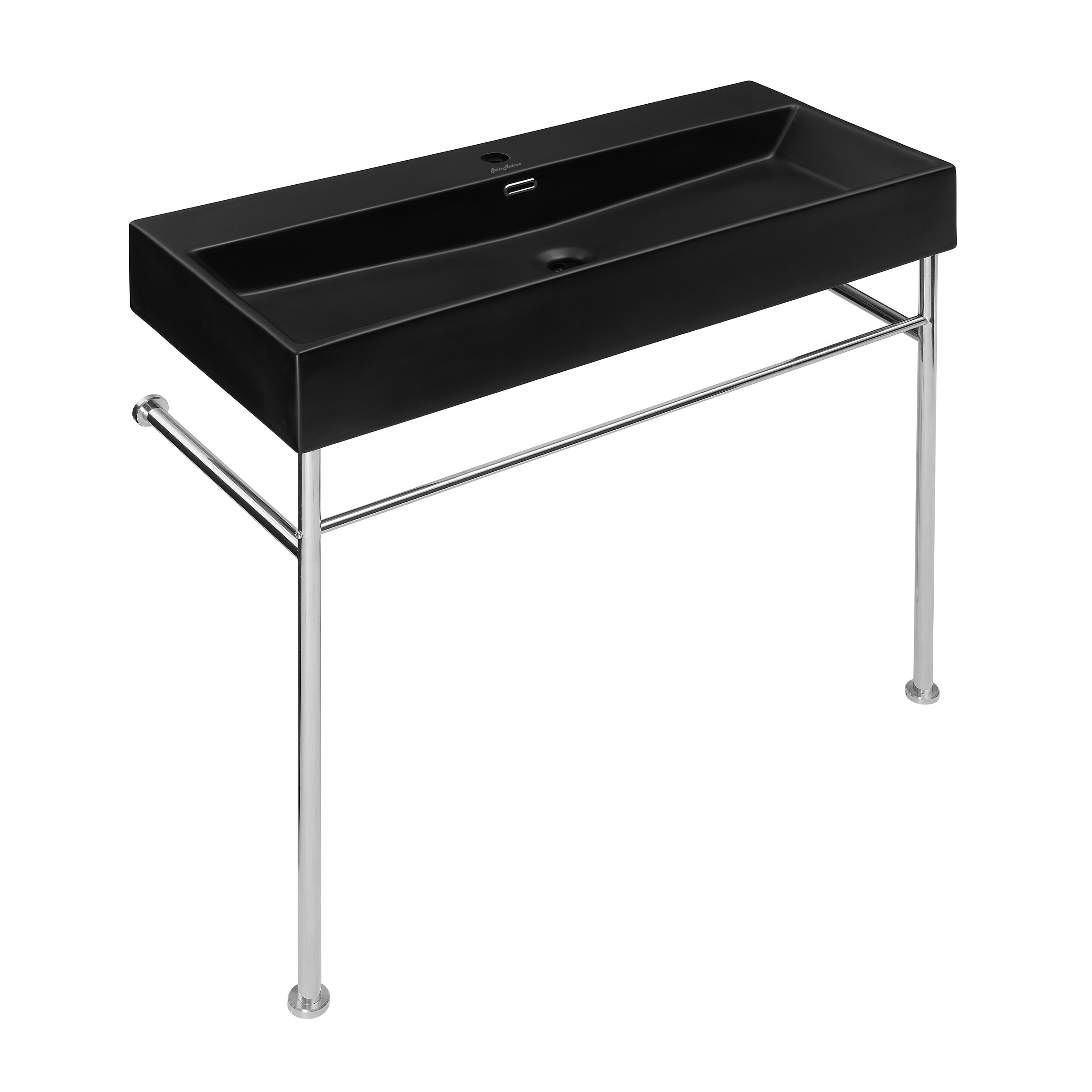 Polished Chrome / Matte Black / 1-Hole