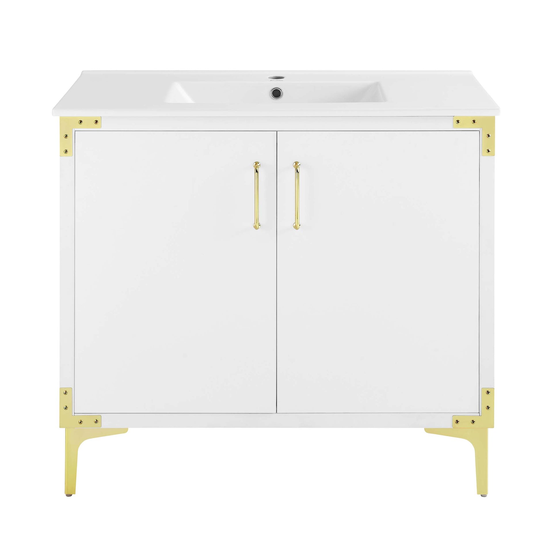 White / White / 1-Hole
