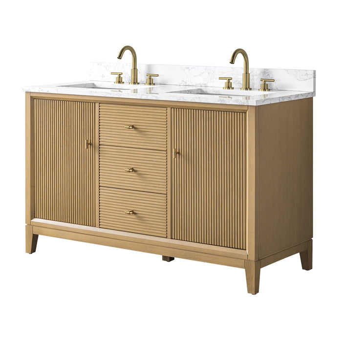 Linear Natural Oak / Golden Brushed