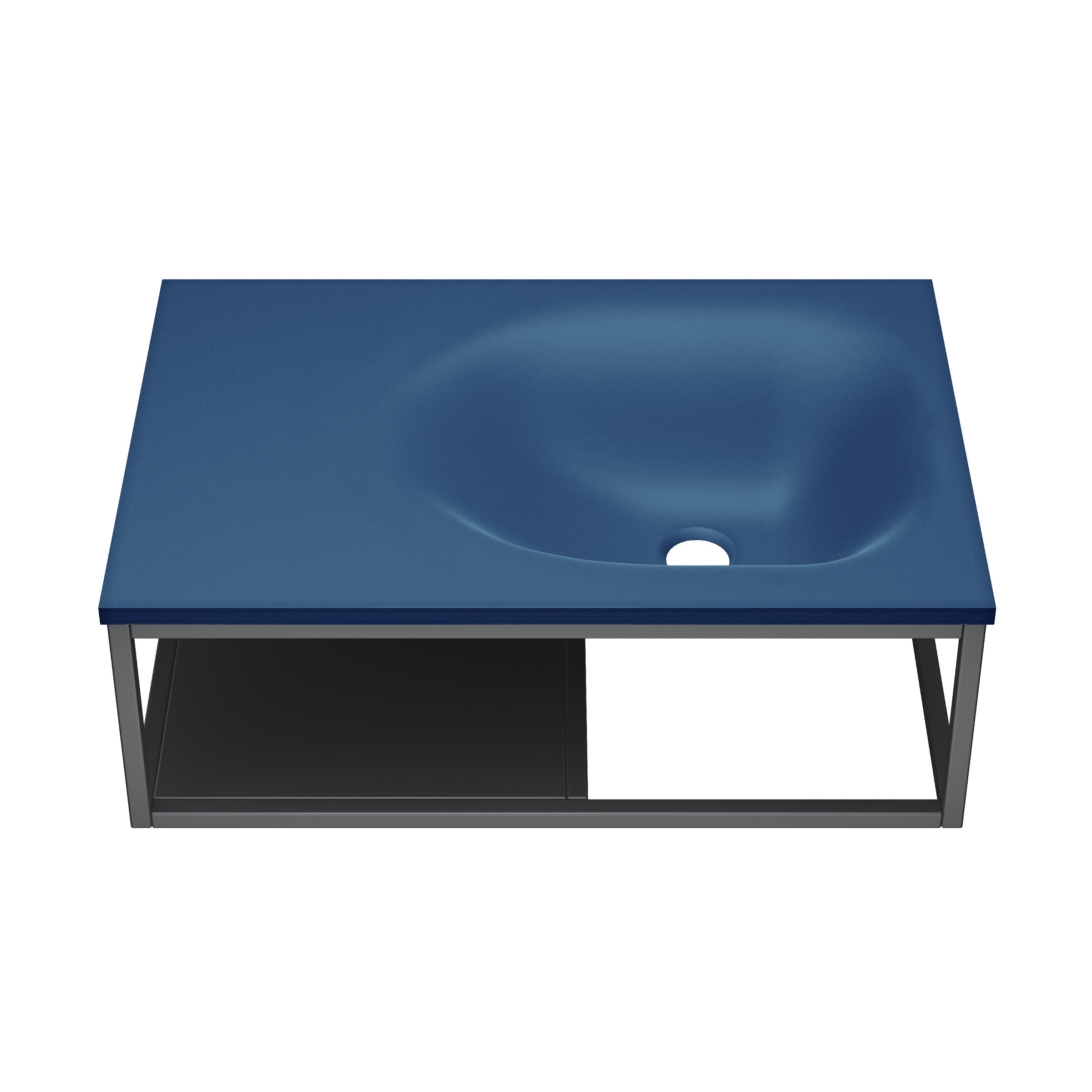 Matte Gray / Matte Royal Blue