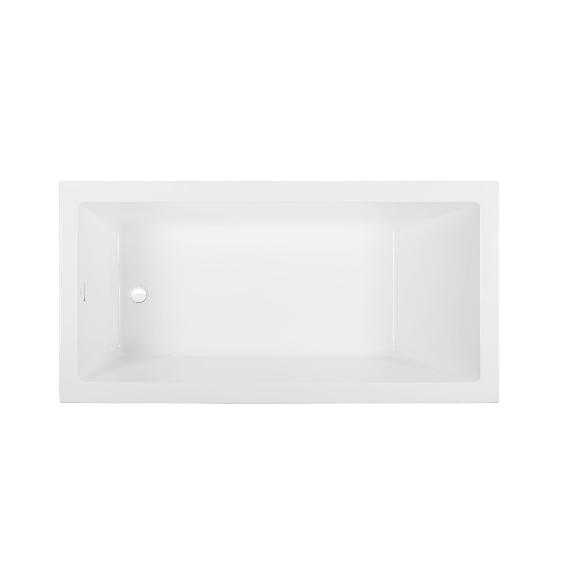 Glossy White / Drop-in / Reversible