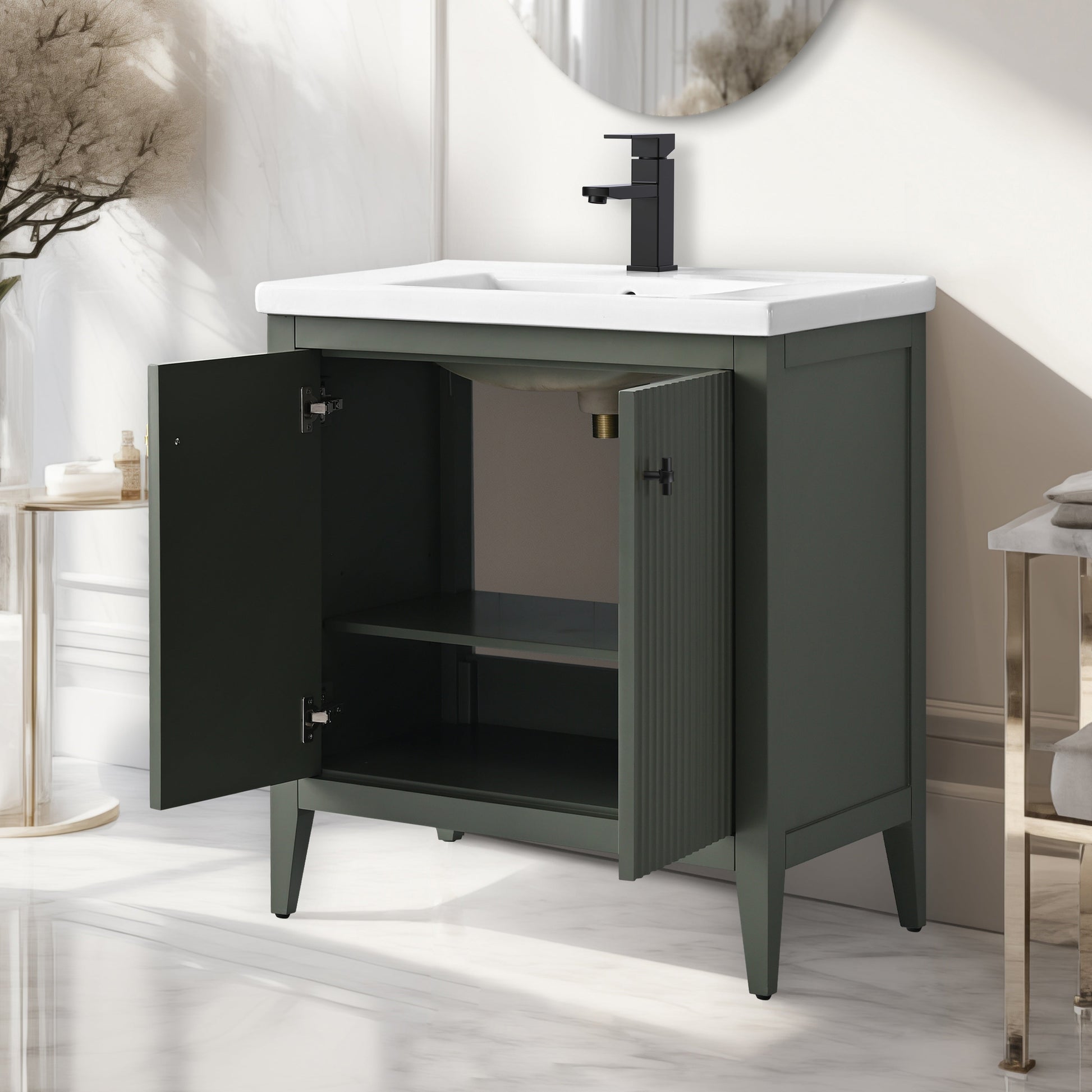 Vintage Green / Matte Black