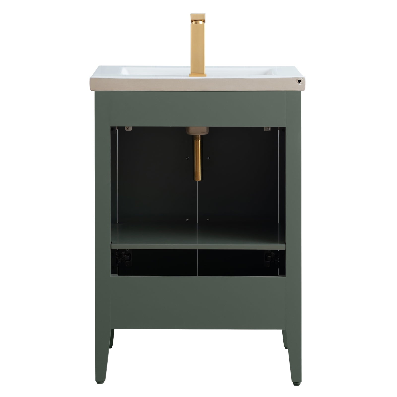 Vintage Green / Golden Brushed