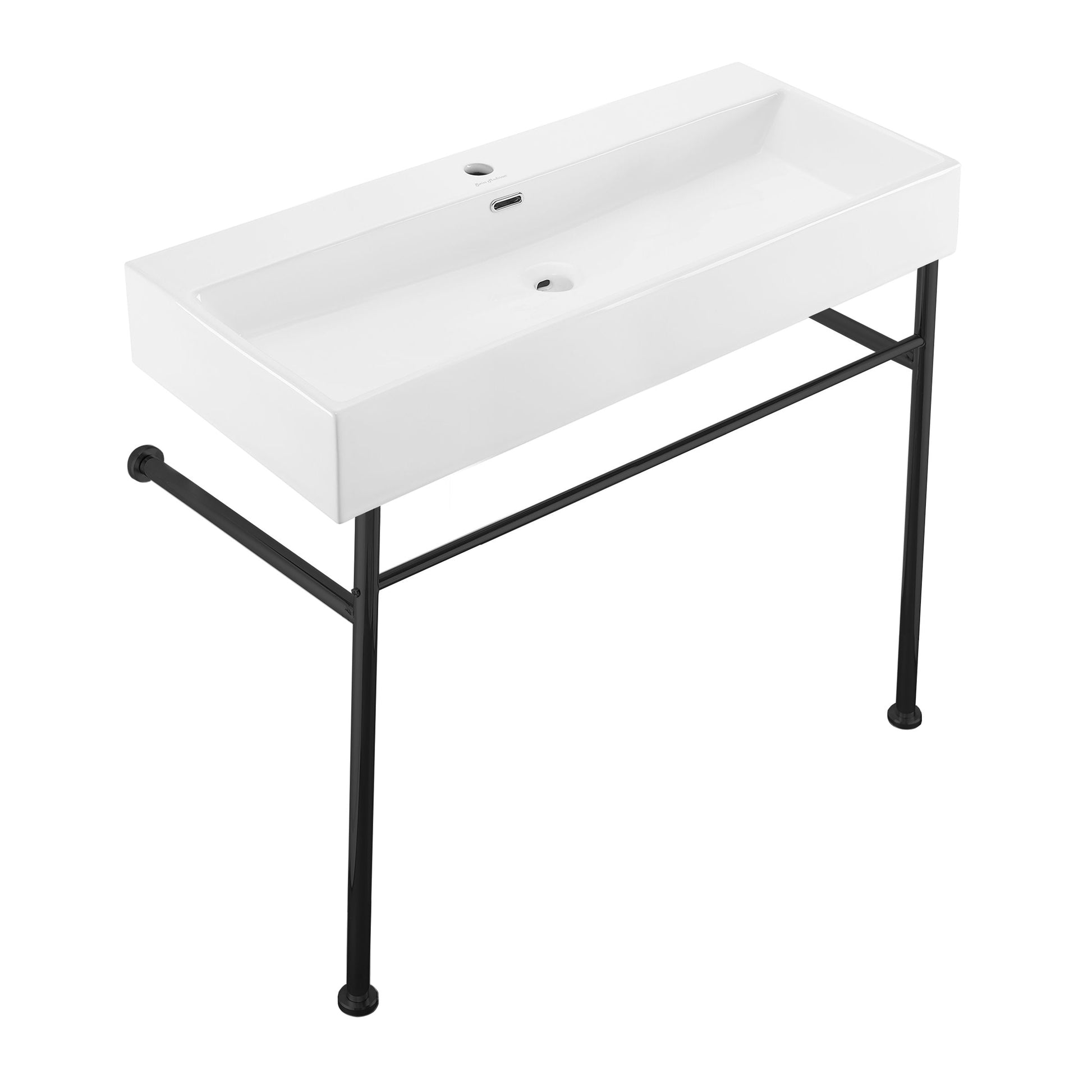 Black / White / 1-Hole