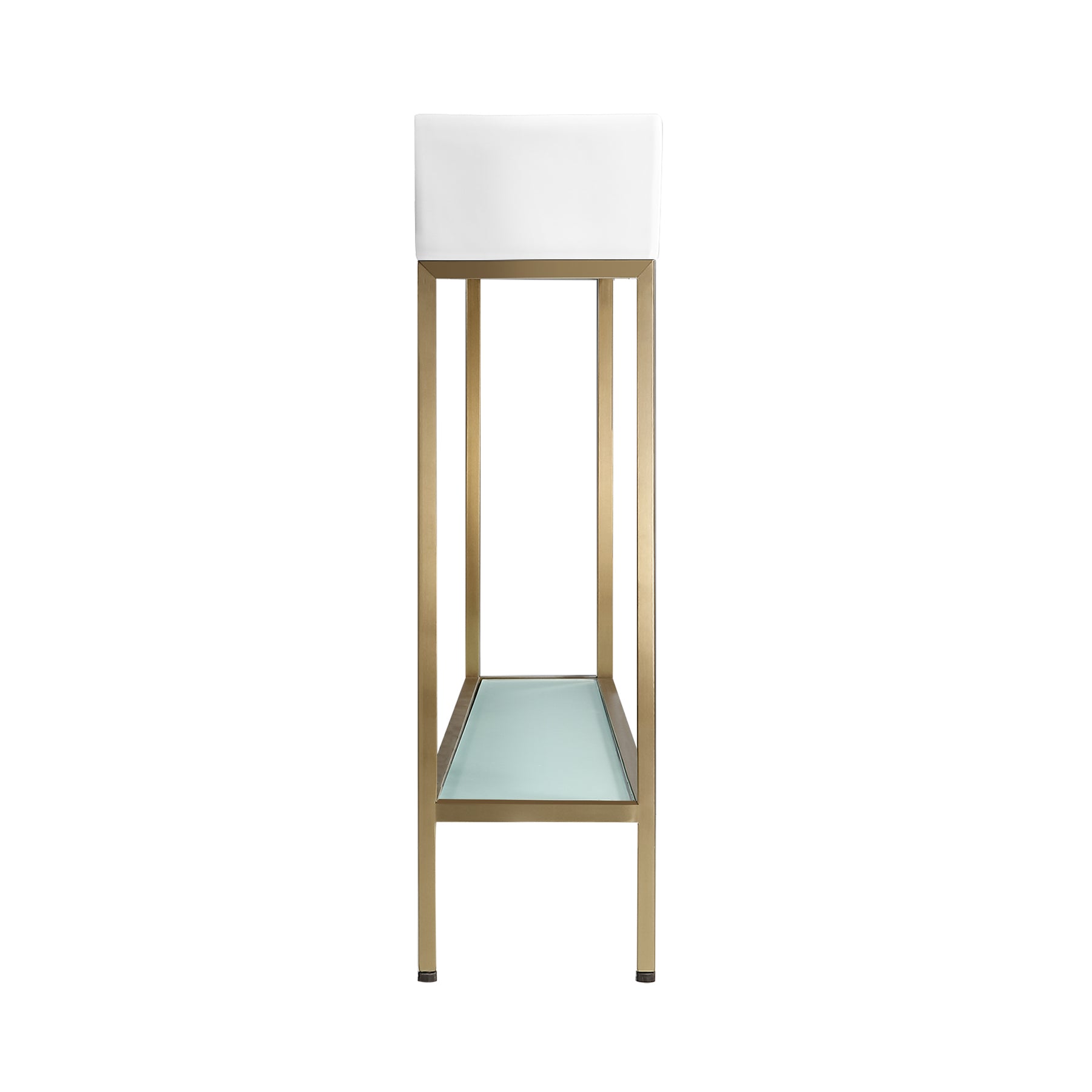 Gold / White / 1-Hole