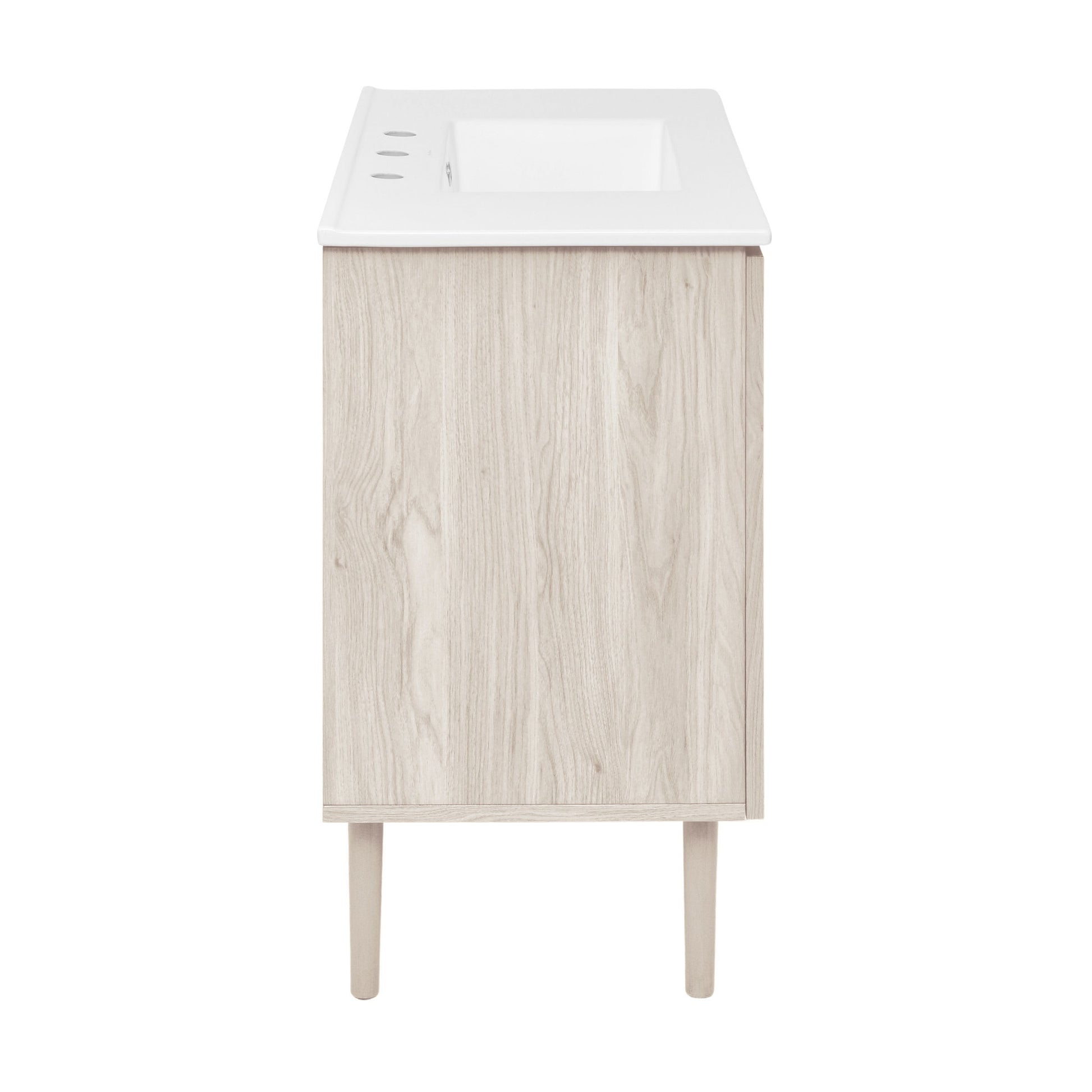 White Oak / White / 3-Hole