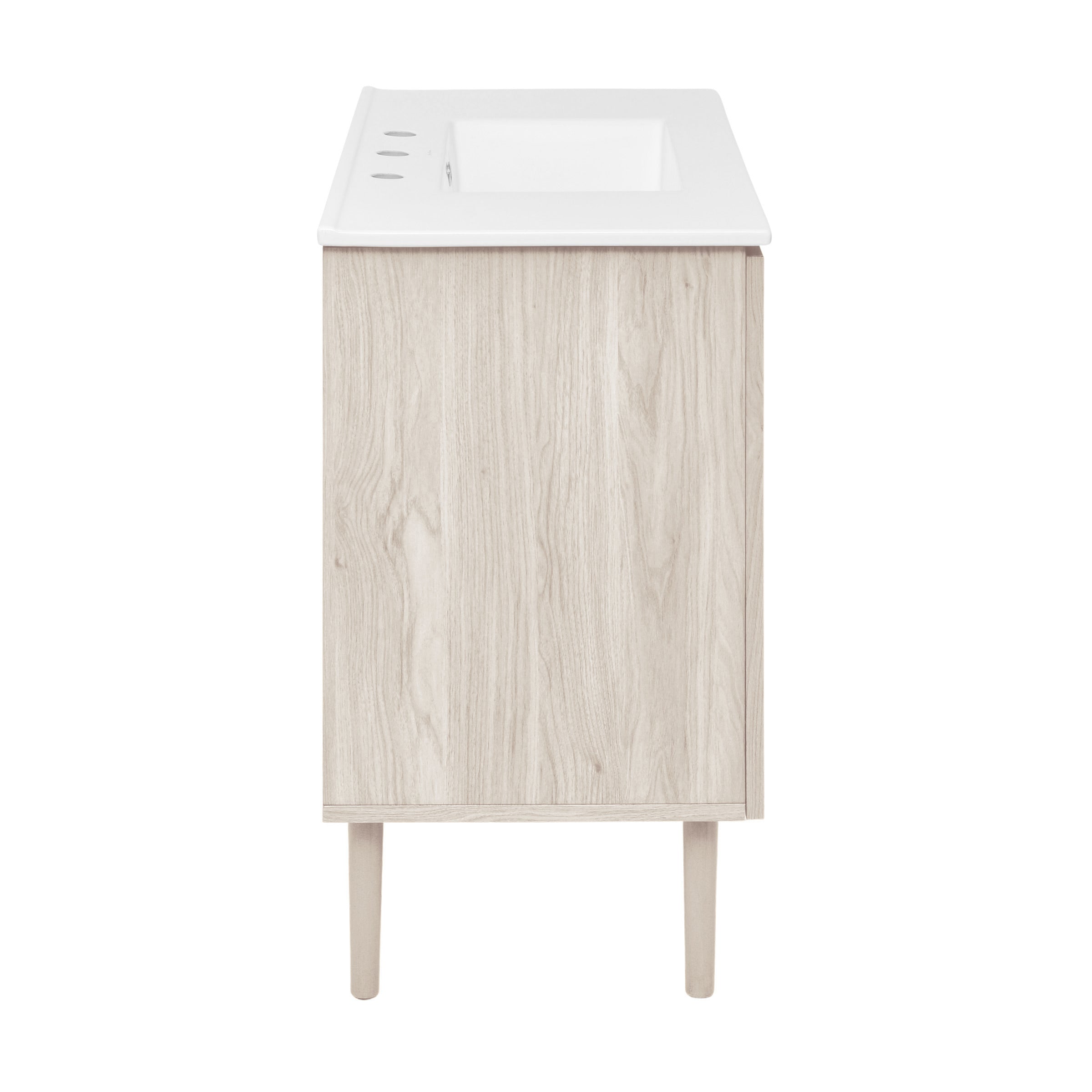 White Oak / White / 3-Hole