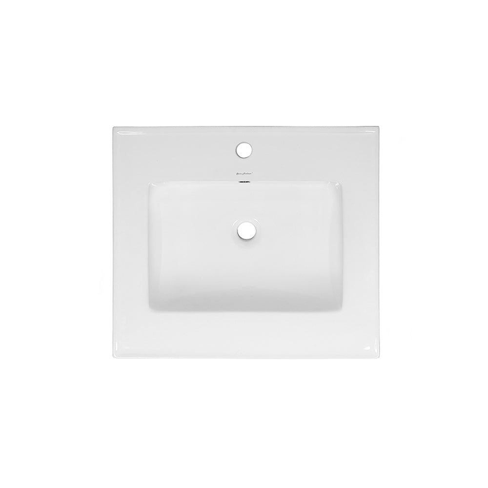 Glossy White / 1-Hole