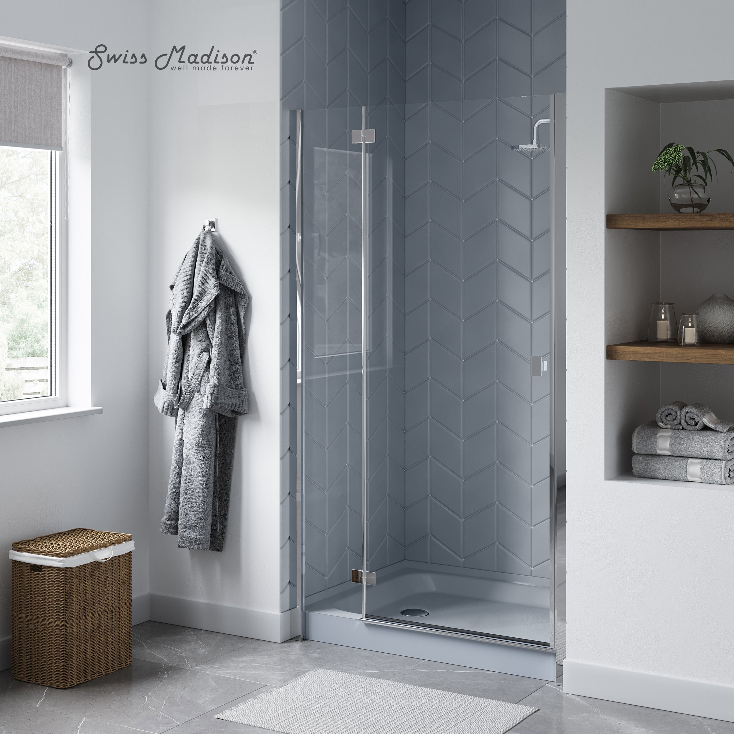 Glossy Gray / Left