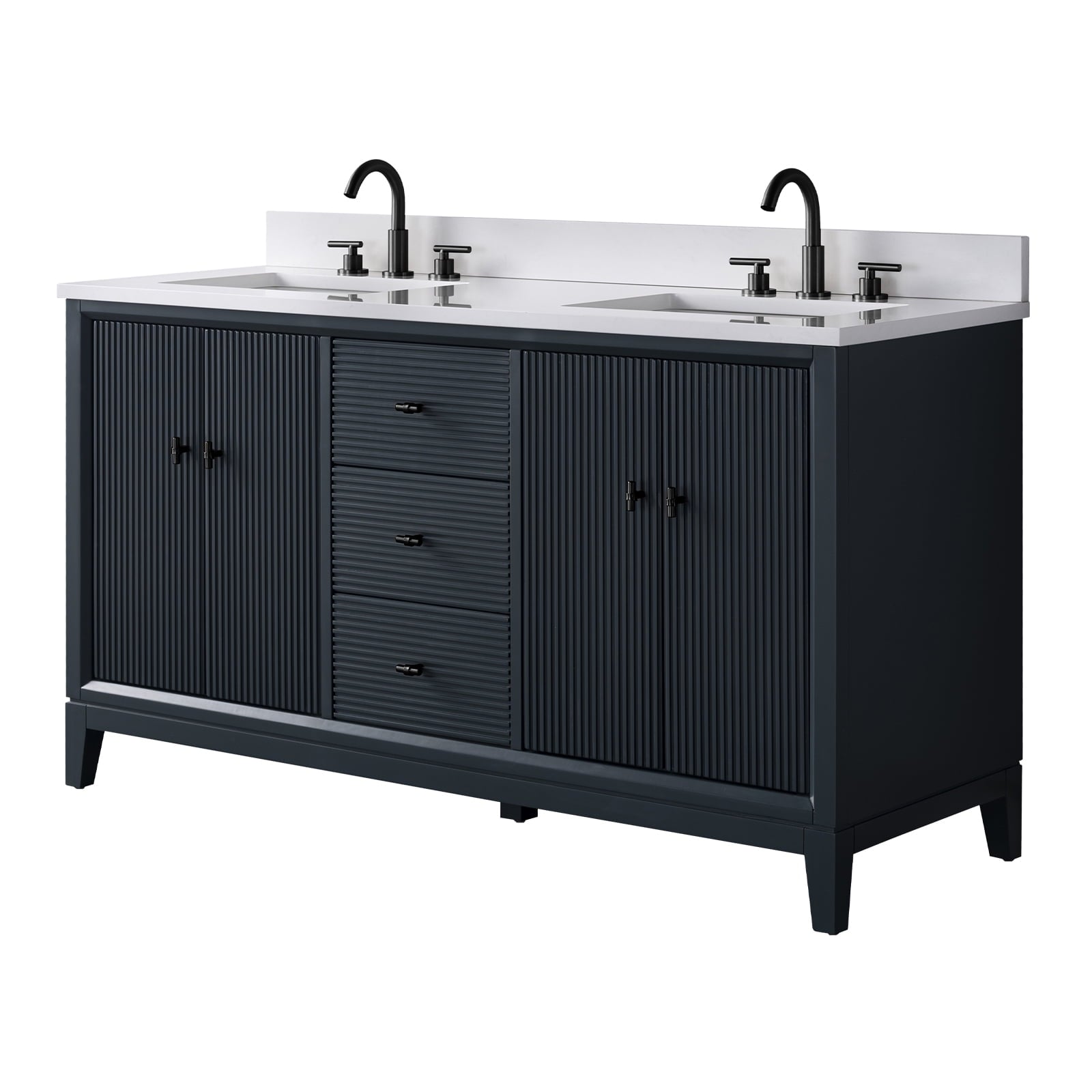 Linear Vintage Spruce Blue / Matte Black