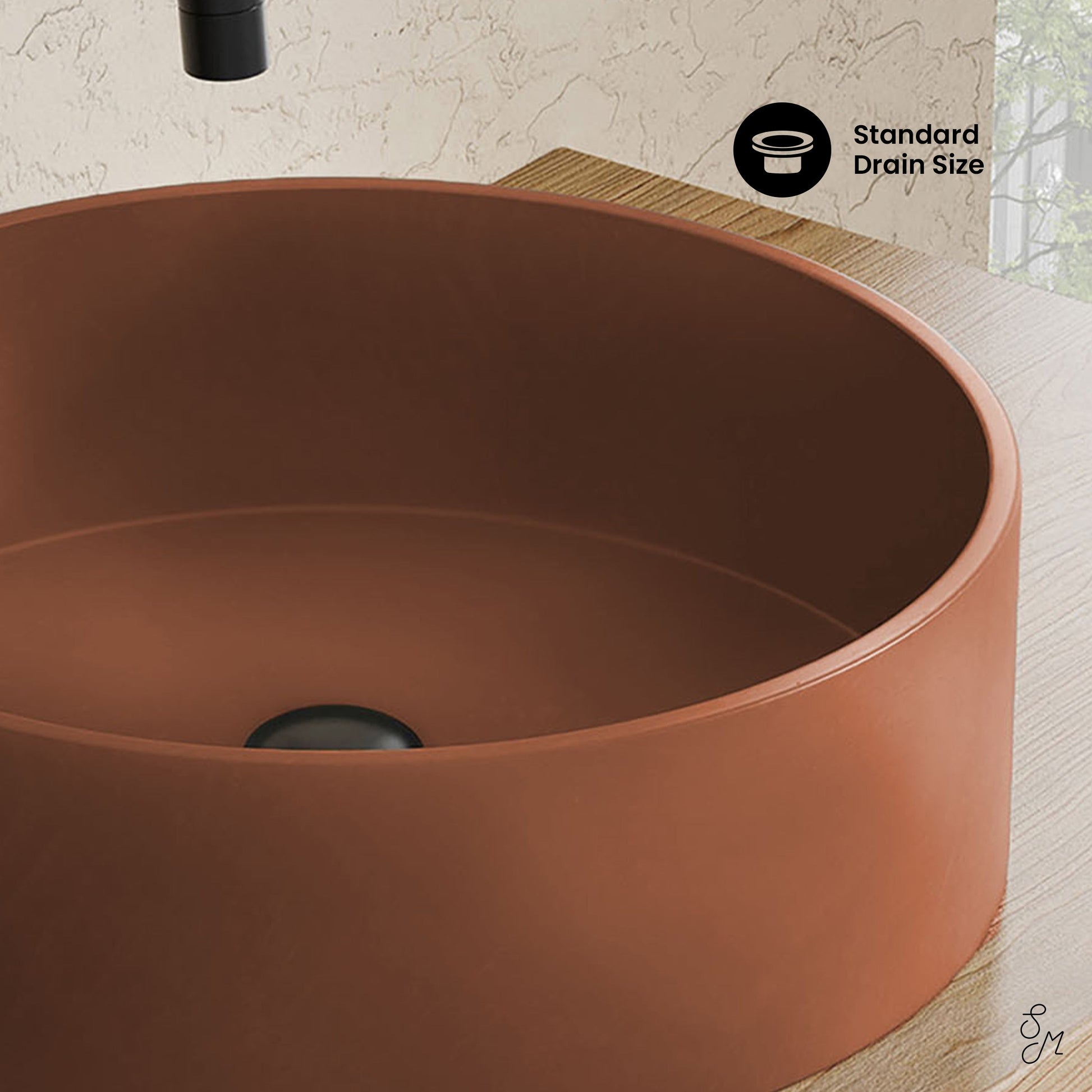 Matte Terracotta 
