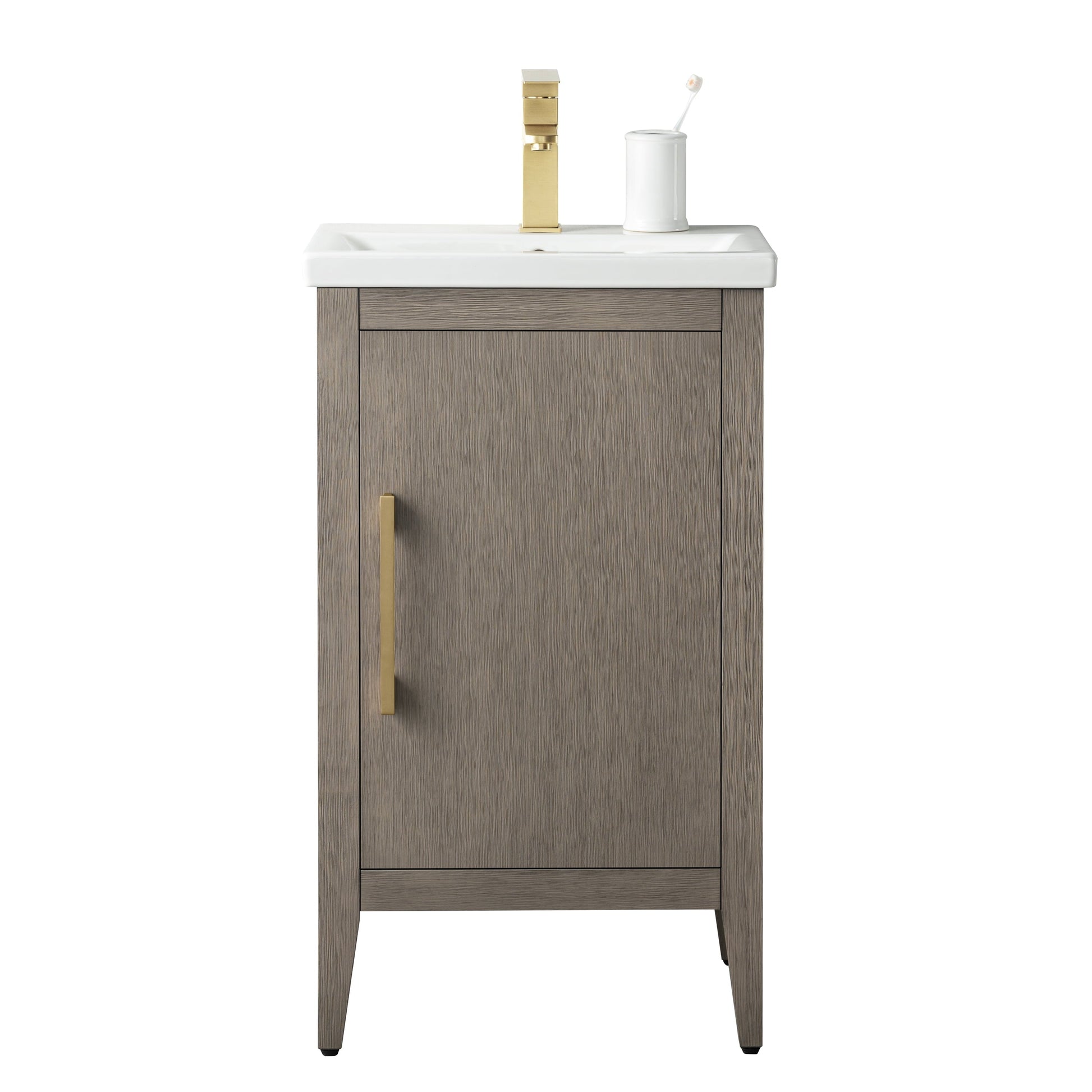 Driftwood Gray / Golden Brushed