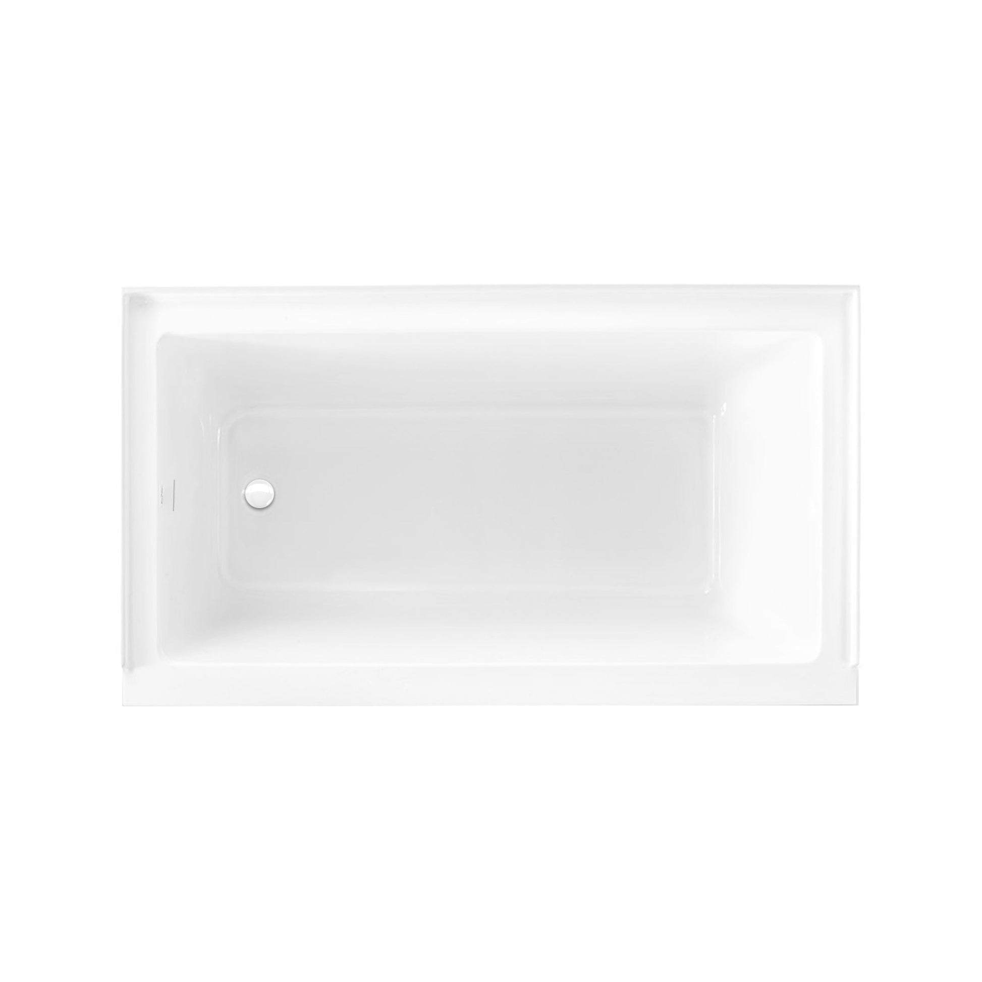 Glossy White / Alcove - No Apron / Left