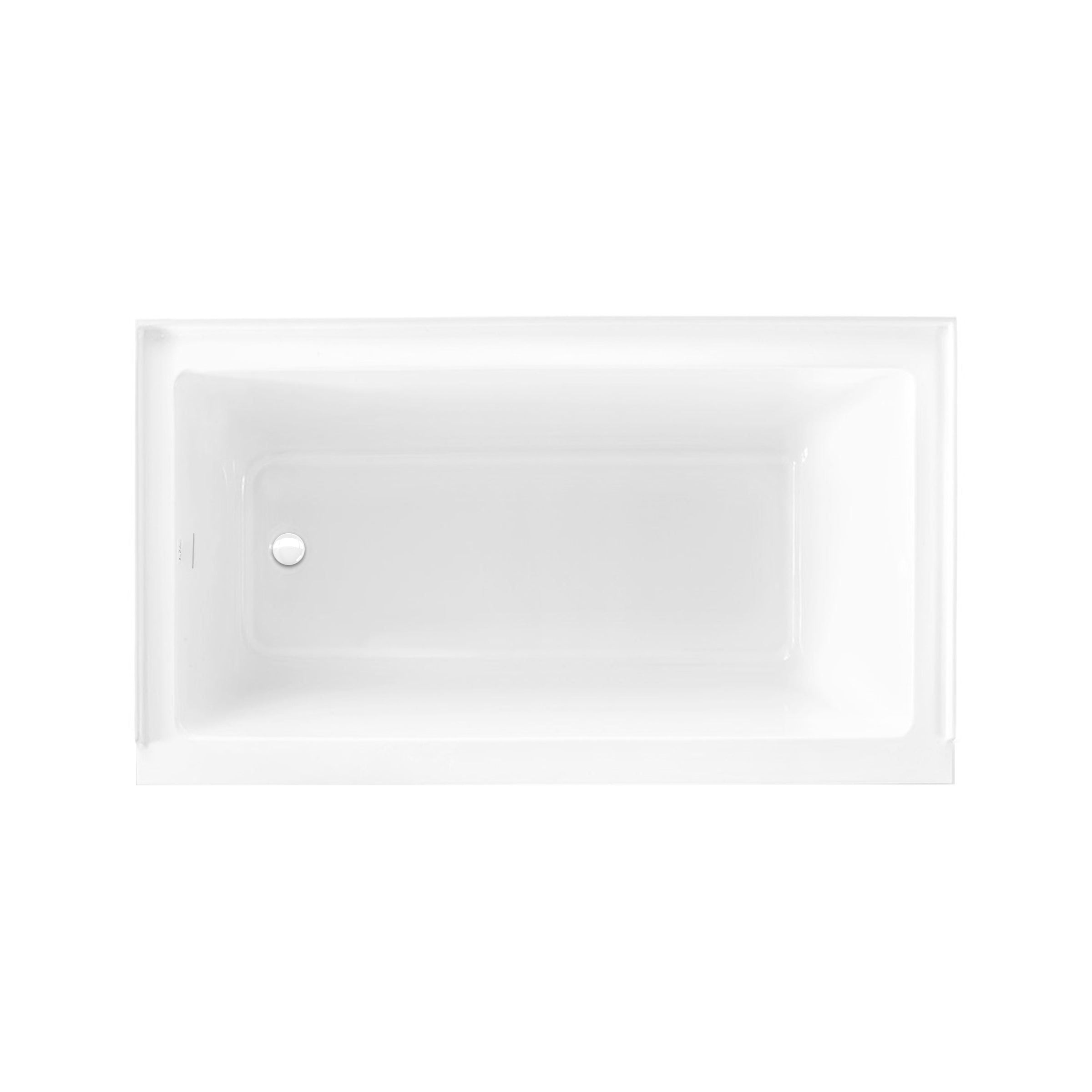 Glossy White / Alcove - No Apron / Left