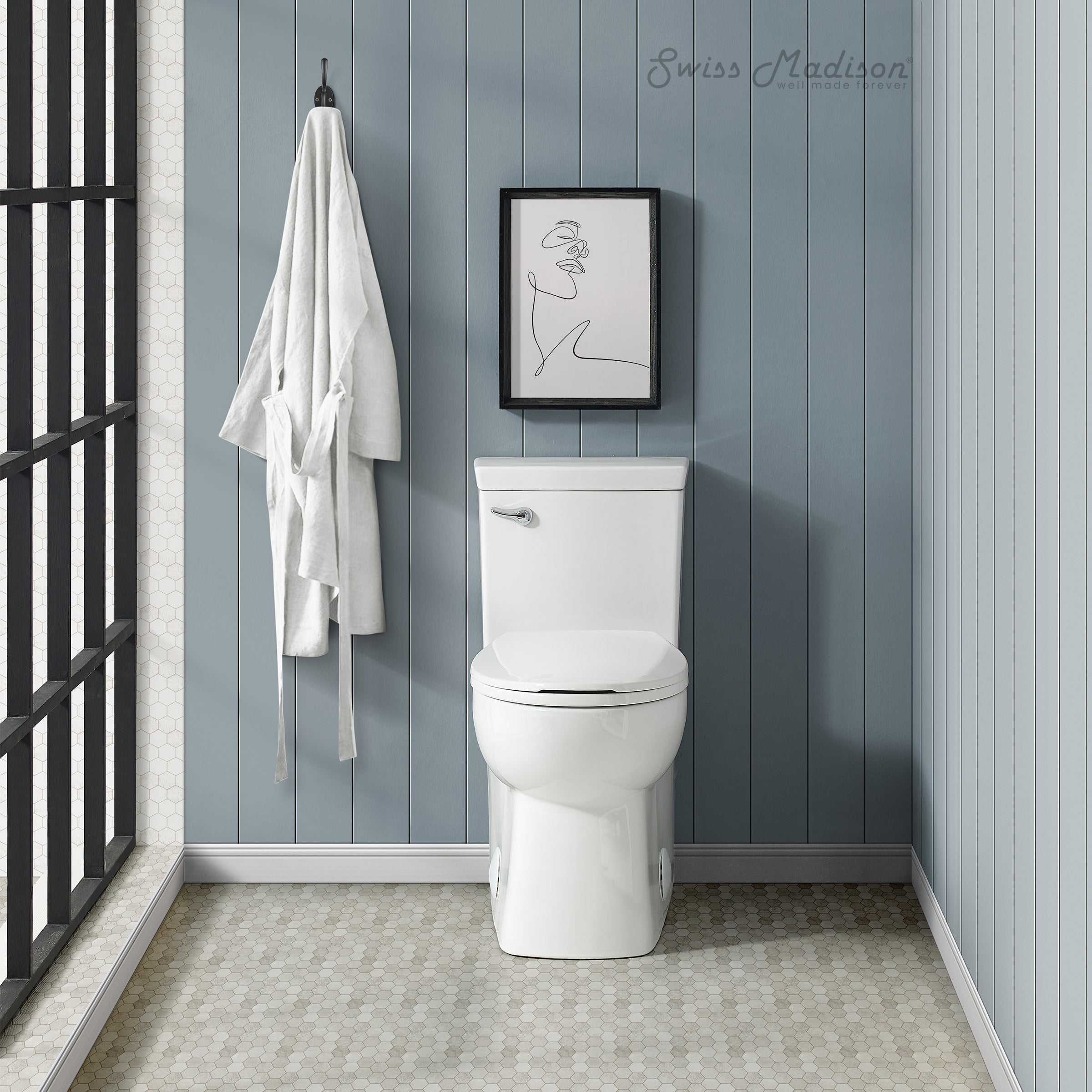 Glossy White / Single - Left Front